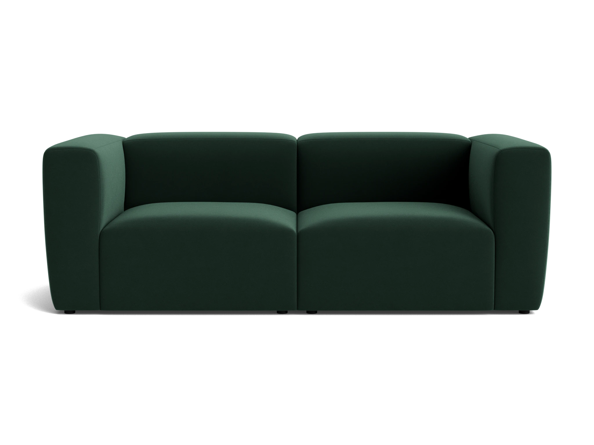 millie modular loveseat royale evergreen