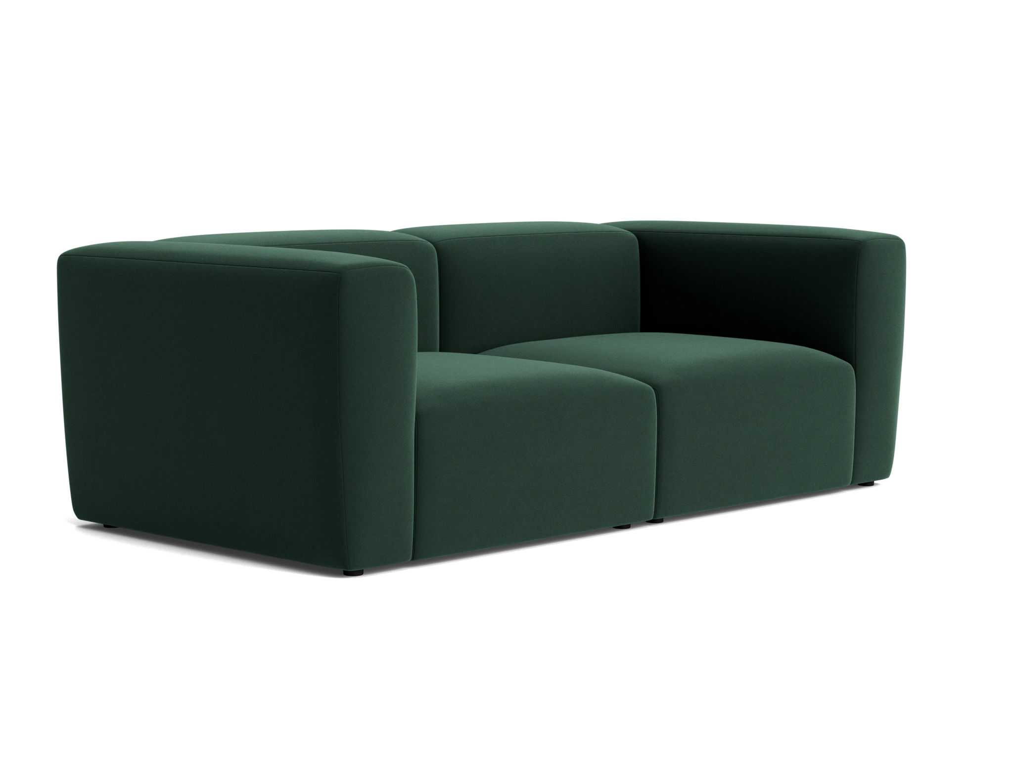 millie modular loveseat royale evergreen
