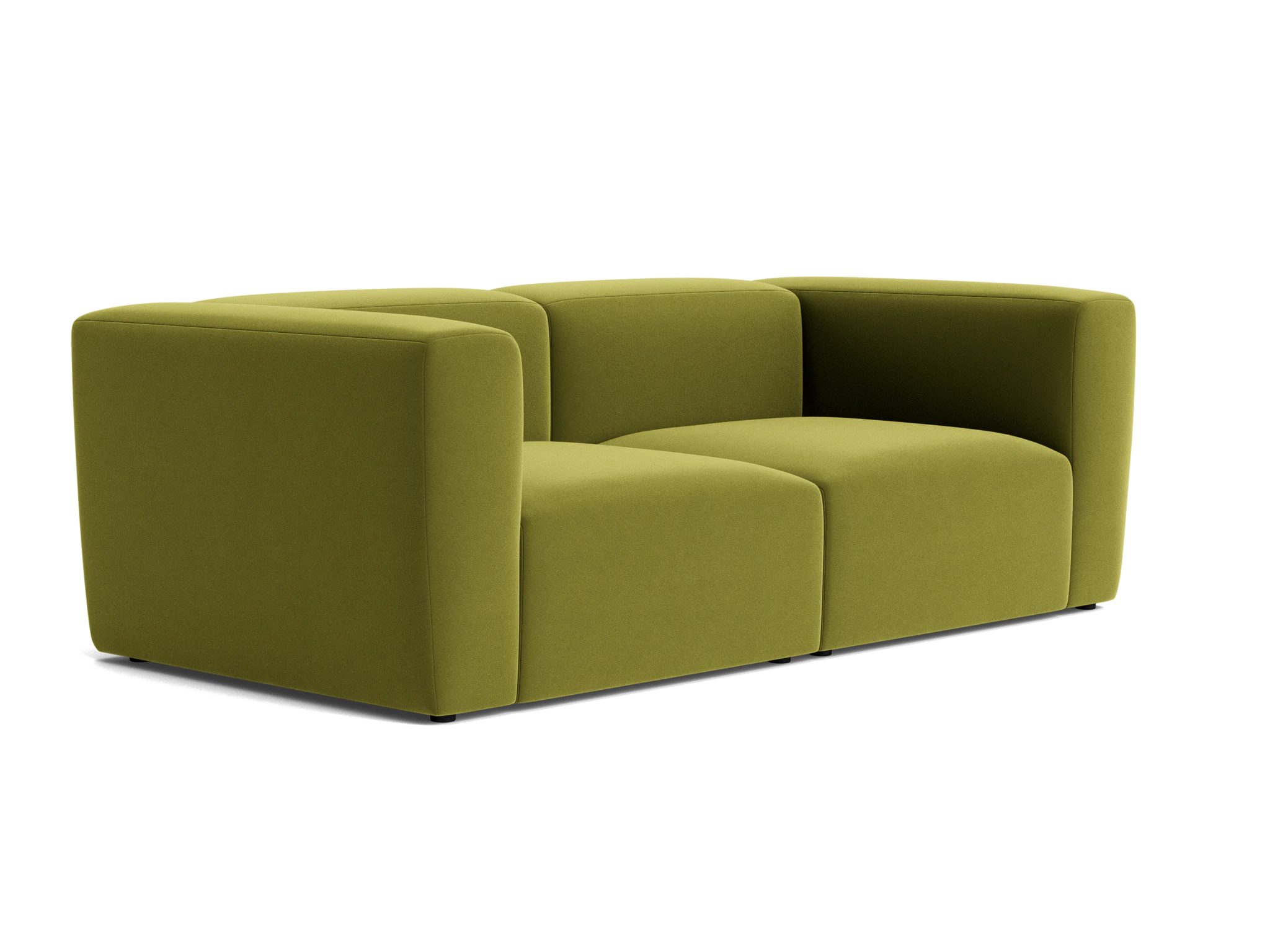 millie modular loveseat royale apple