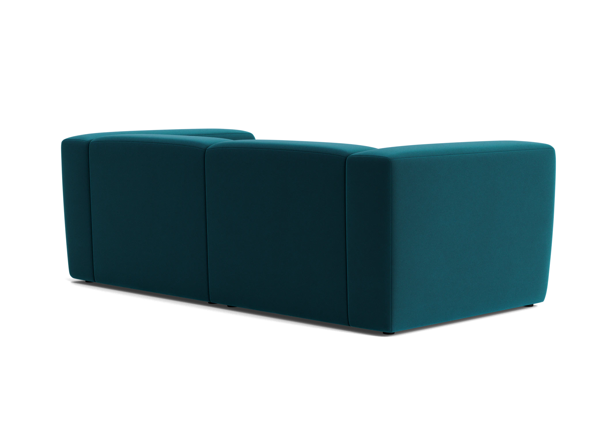 millie modular loveseat royale peacock