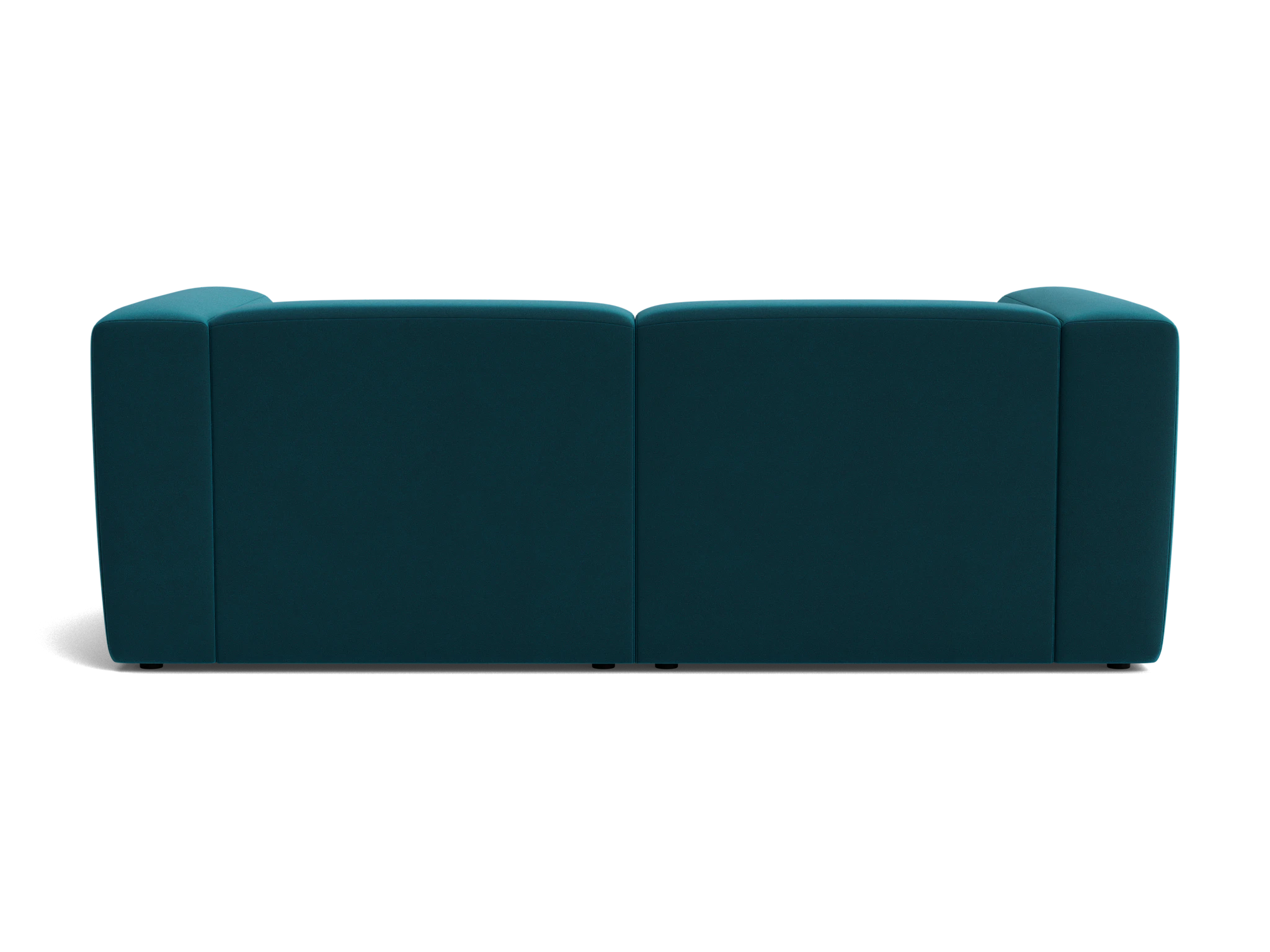 millie modular loveseat royale peacock
