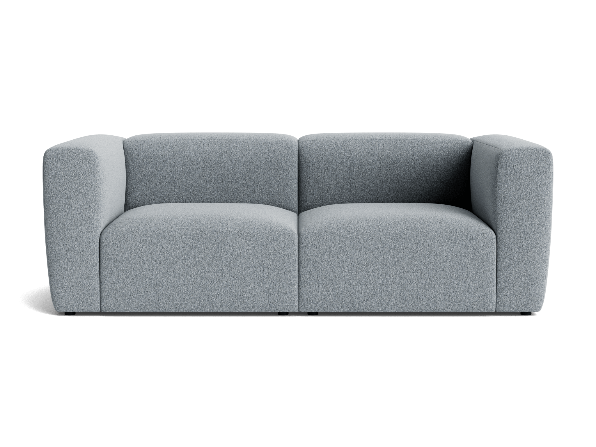 millie modular loveseat synergy pewter