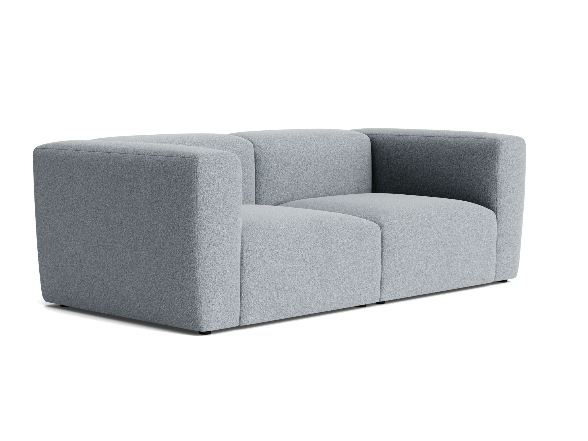 millie modular loveseat synergy pewter