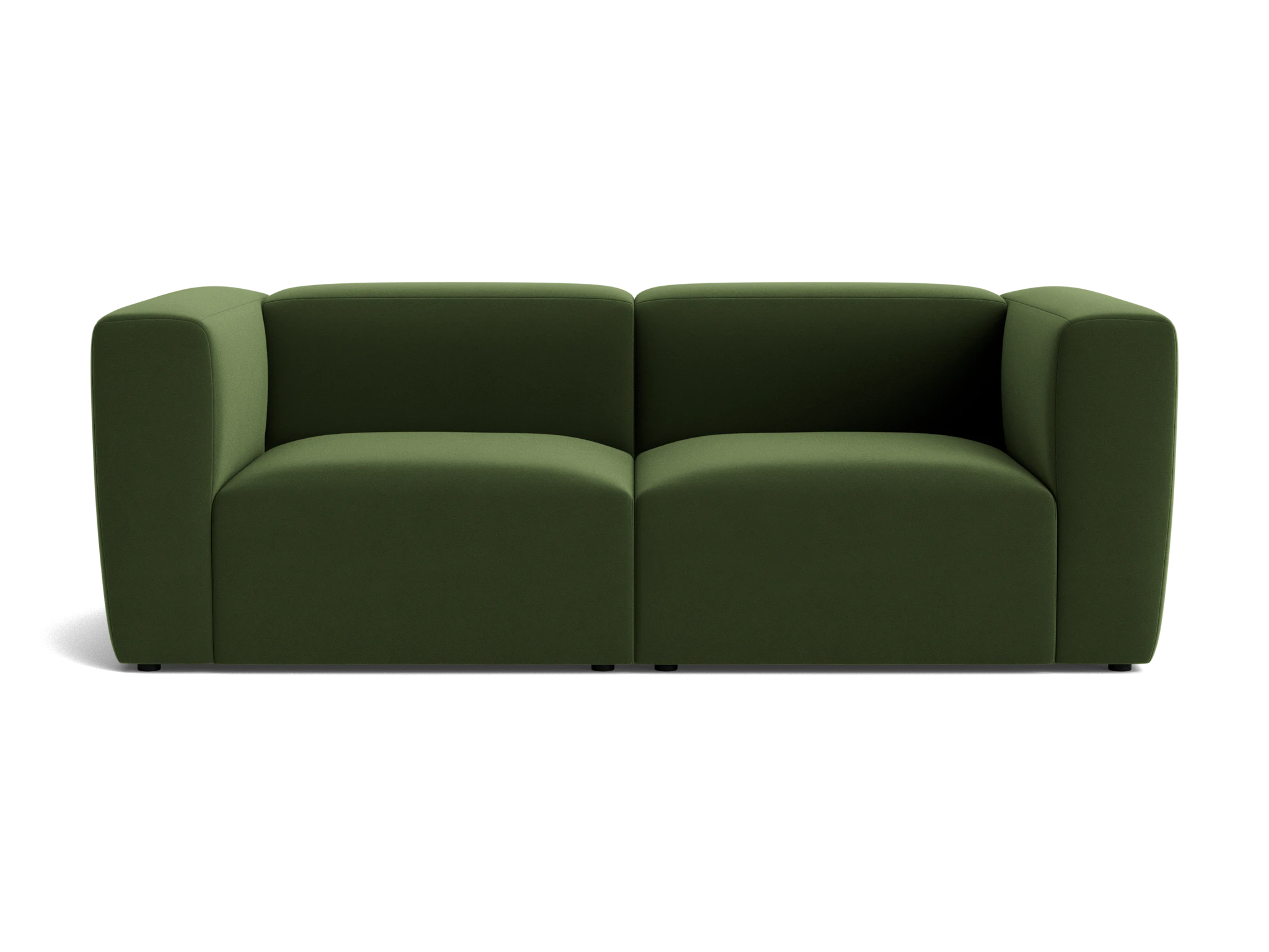 millie modular loveseat royale forest