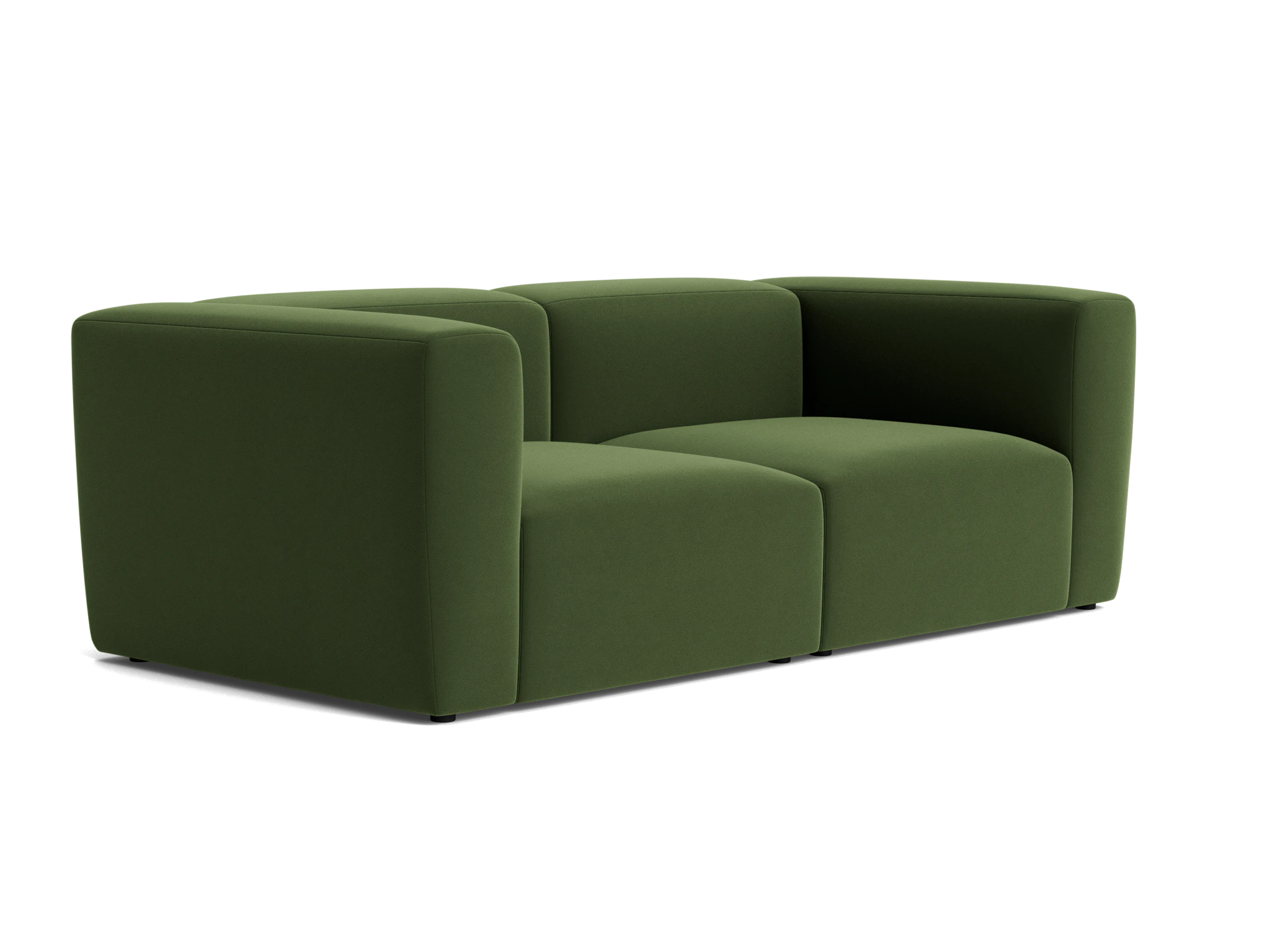 millie modular loveseat royale forest