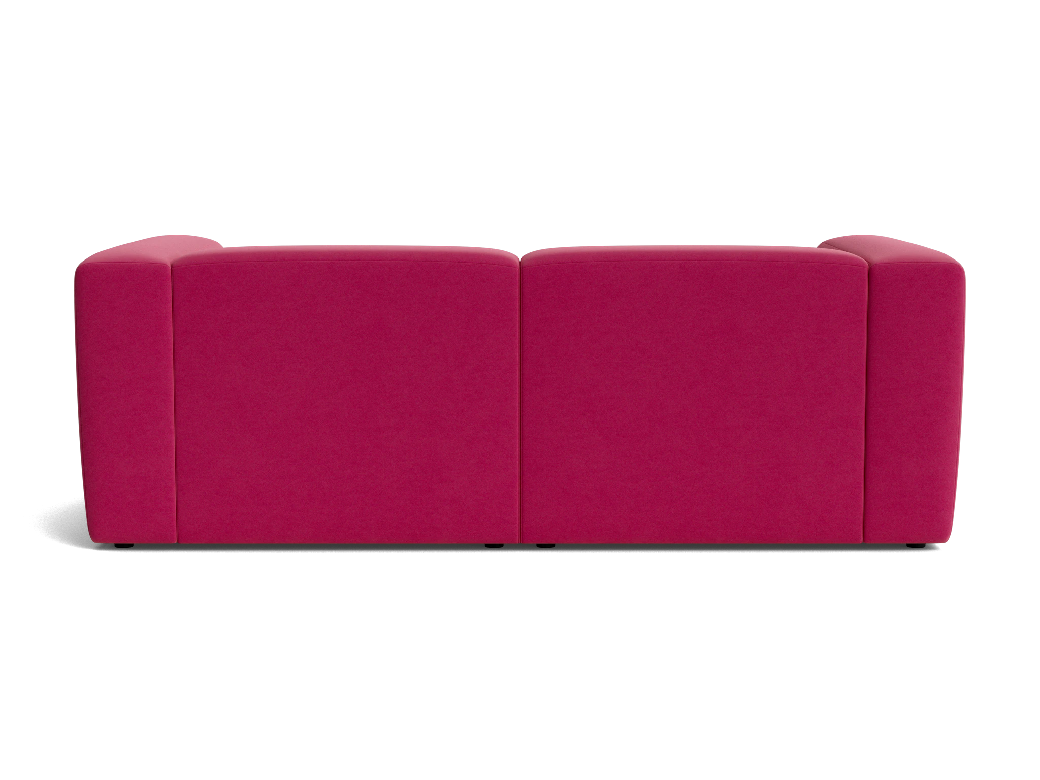 millie modular loveseat royale berry
