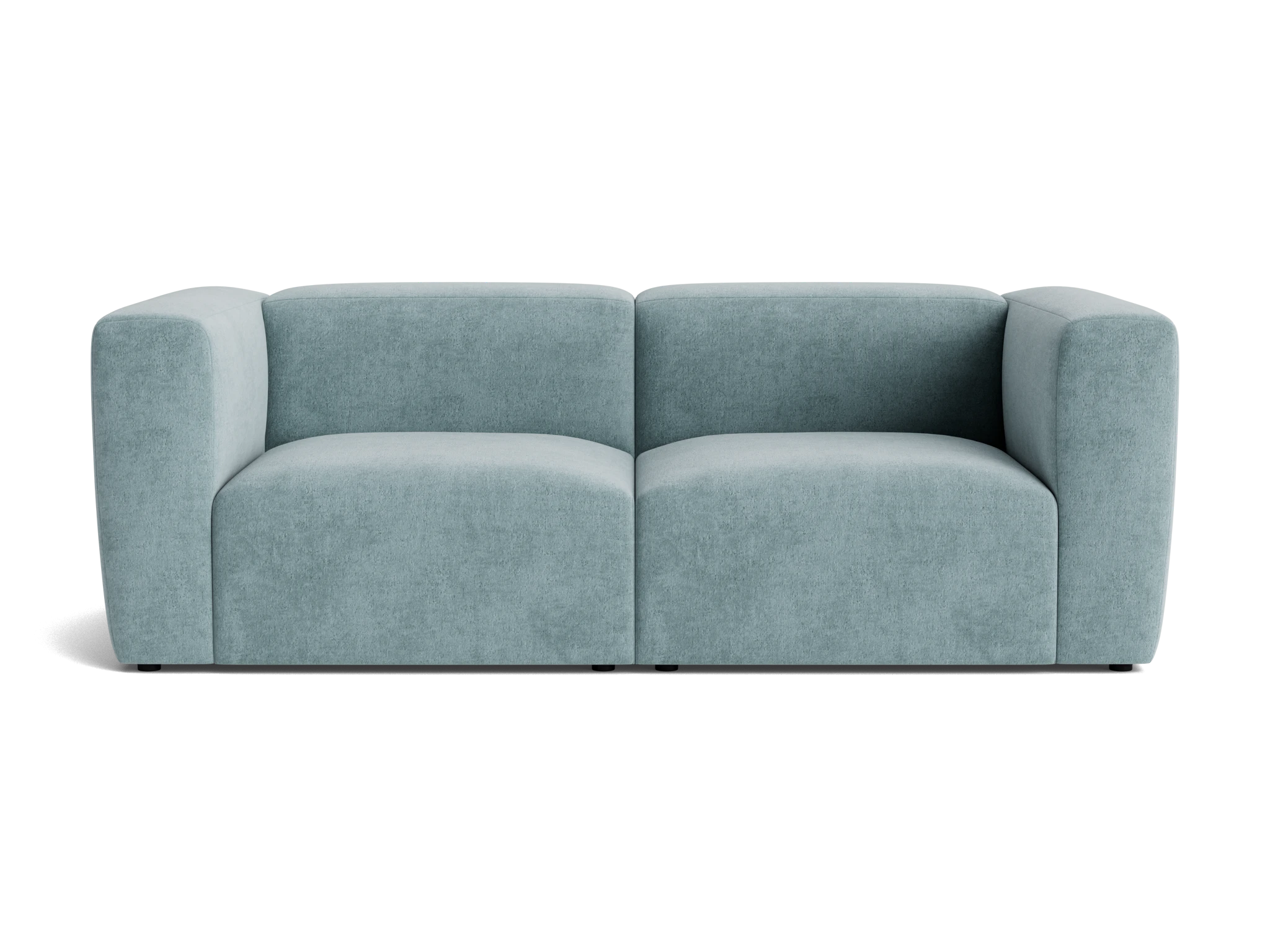millie modular loveseat plush mist