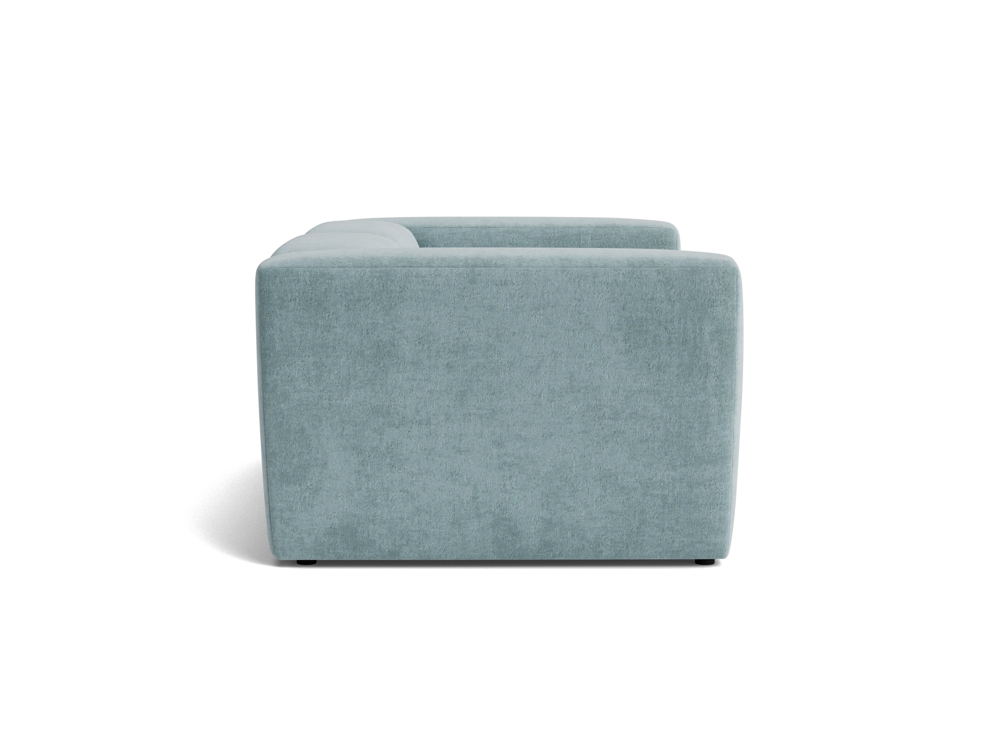 millie modular loveseat plush mist