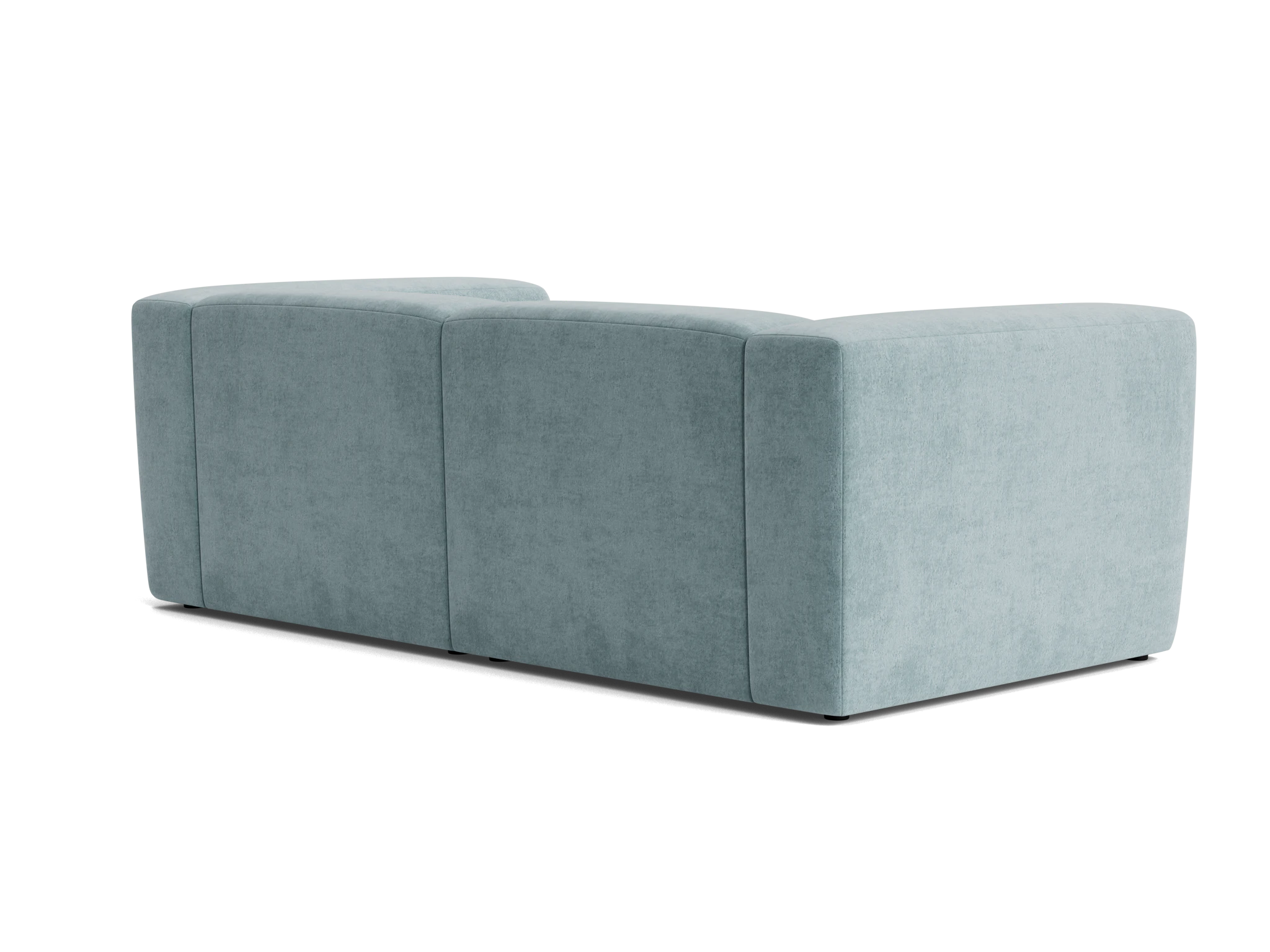 millie modular loveseat plush mist