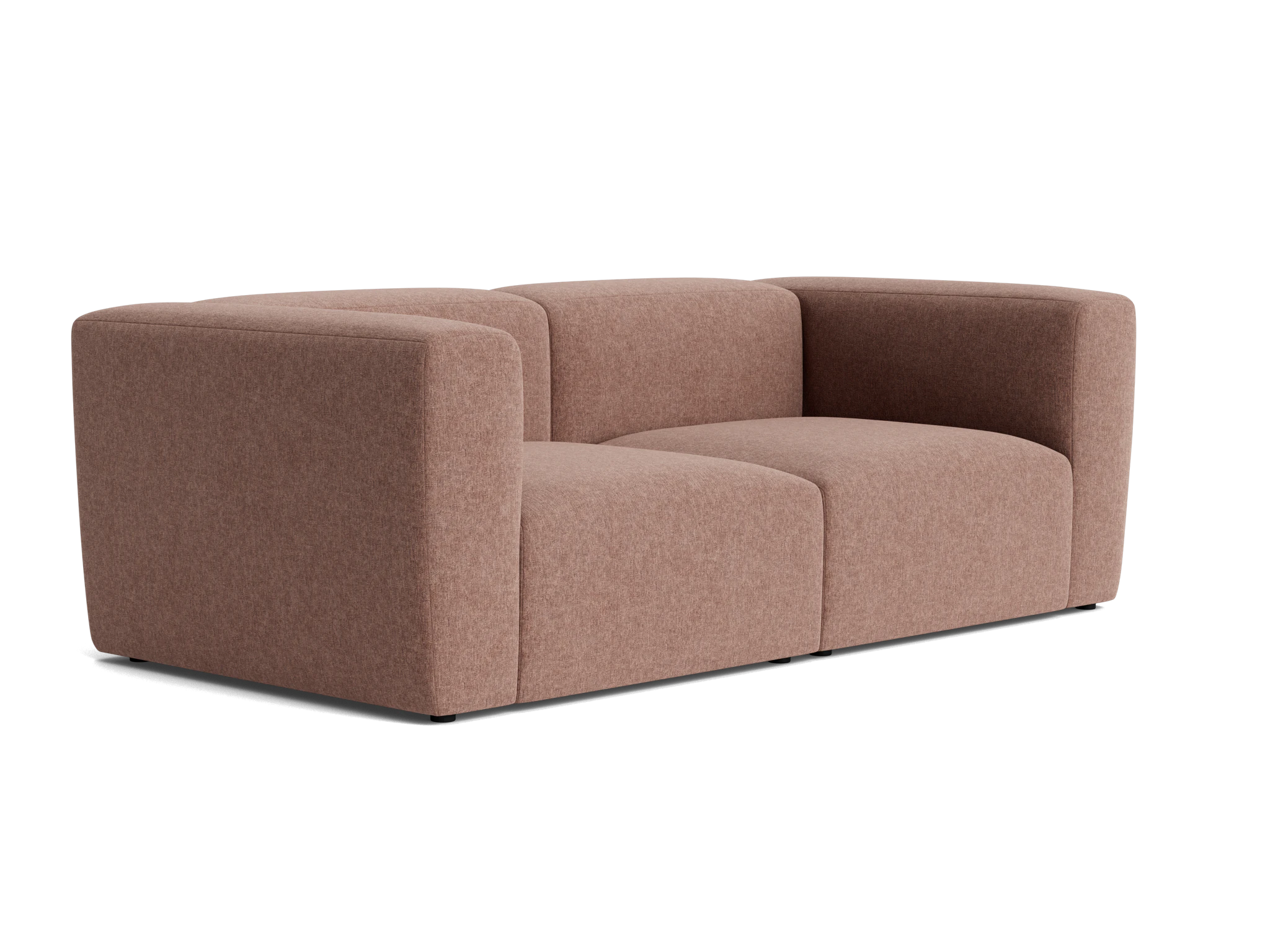 millie modular loveseat kenley mauve