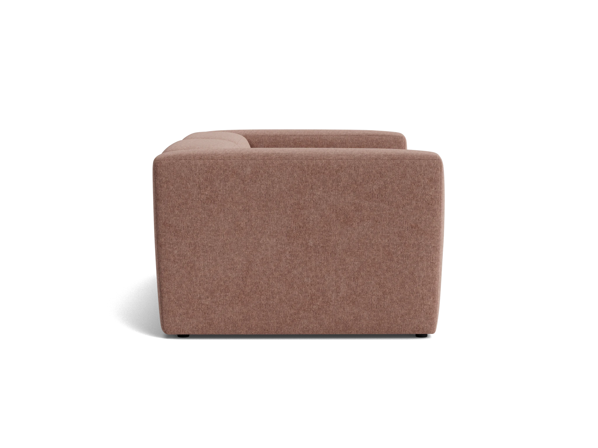 millie modular loveseat kenley mauve