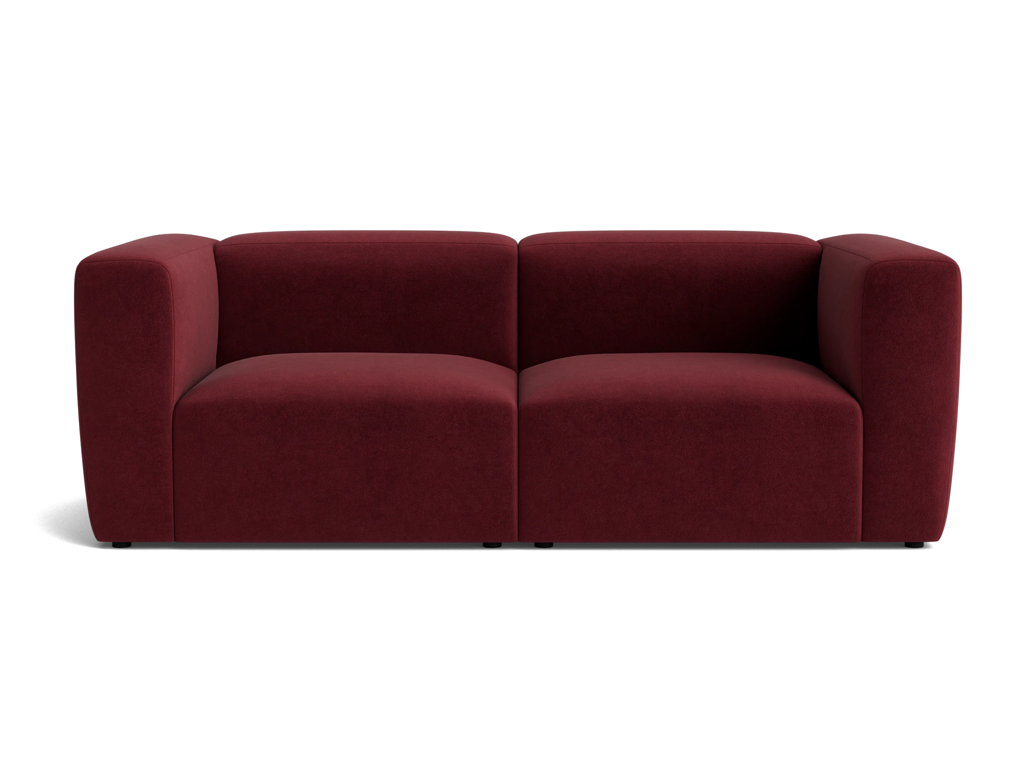 millie modular loveseat banks currant