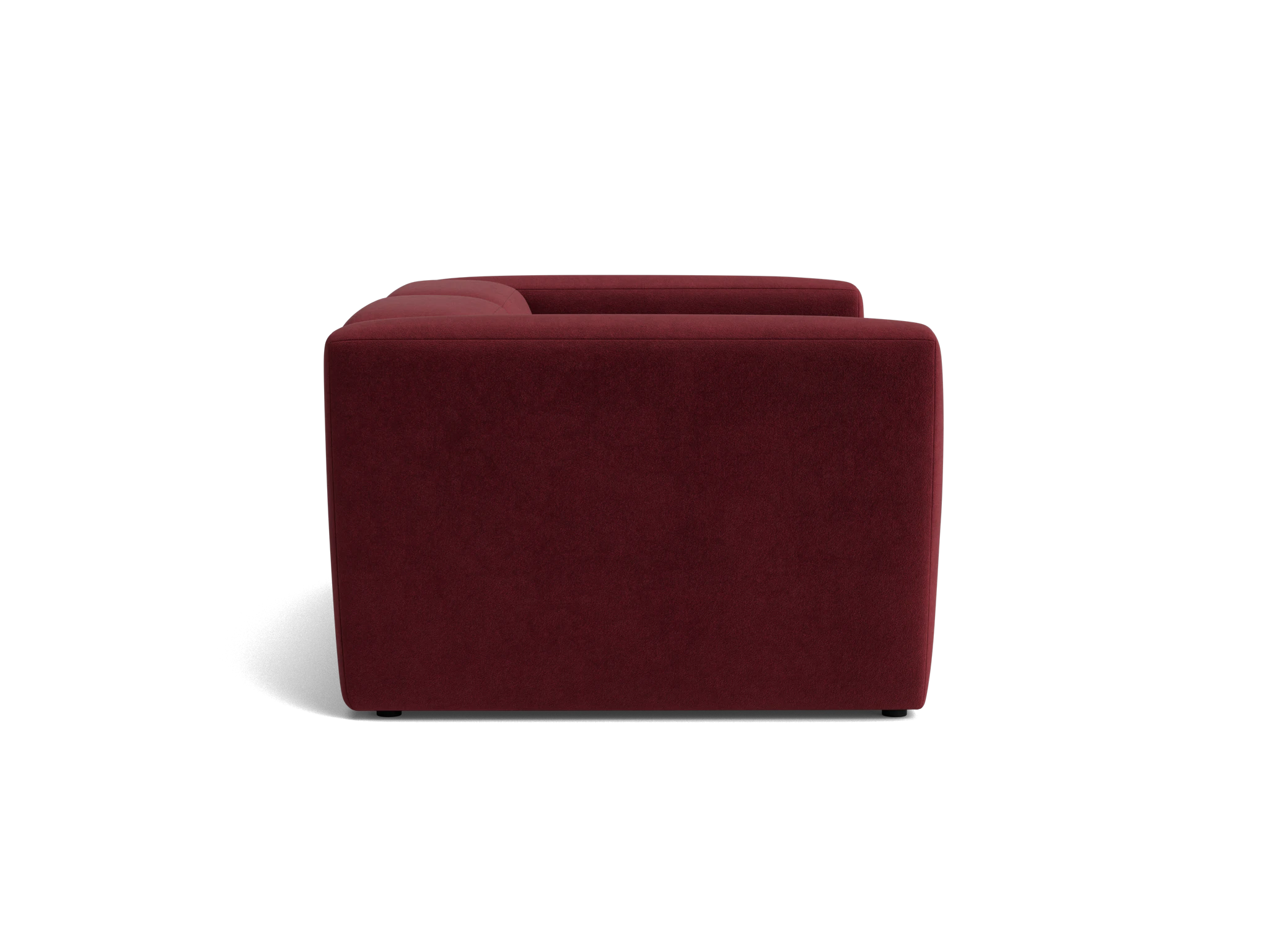 millie modular loveseat banks currant