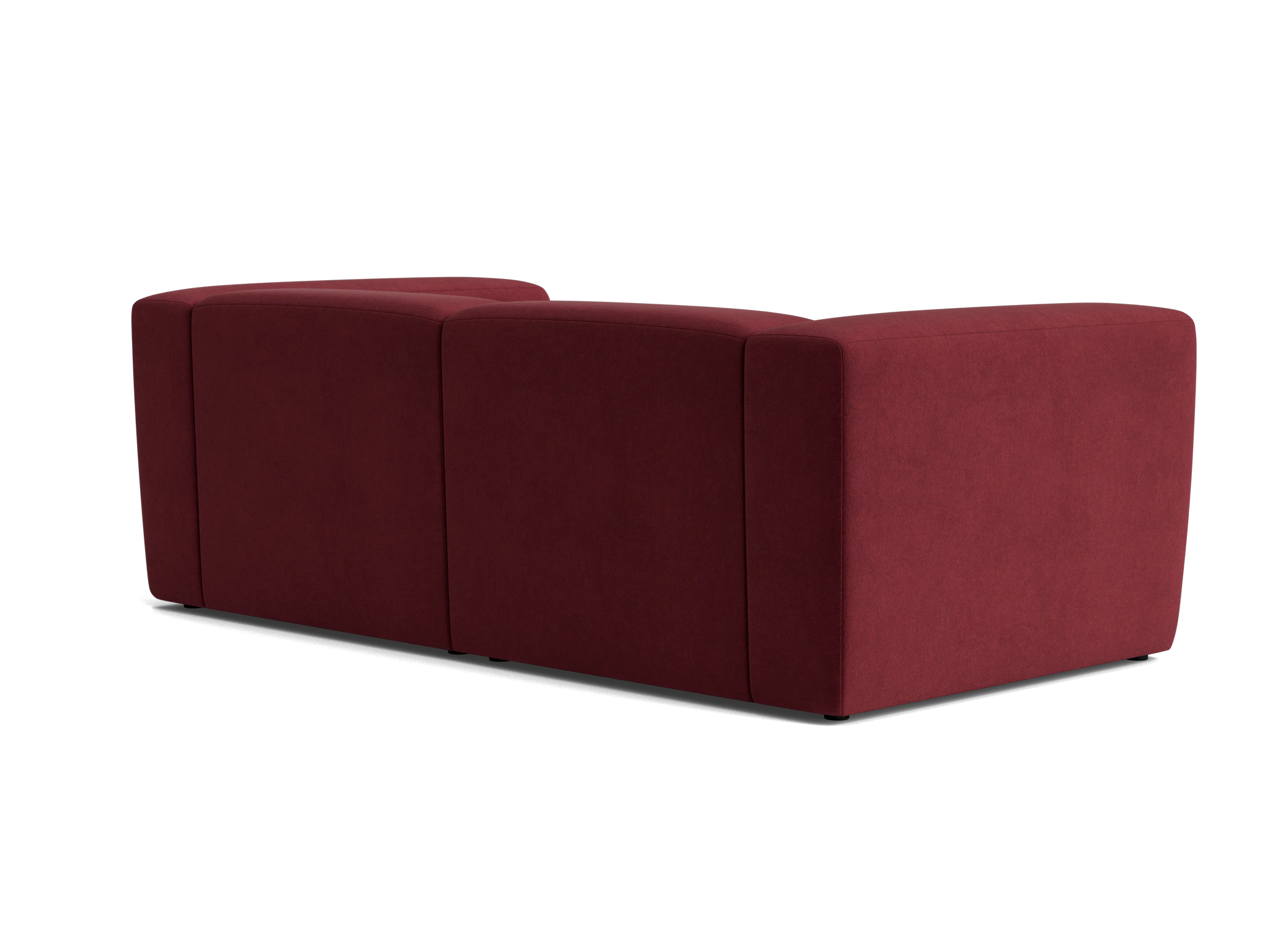 millie modular loveseat banks currant