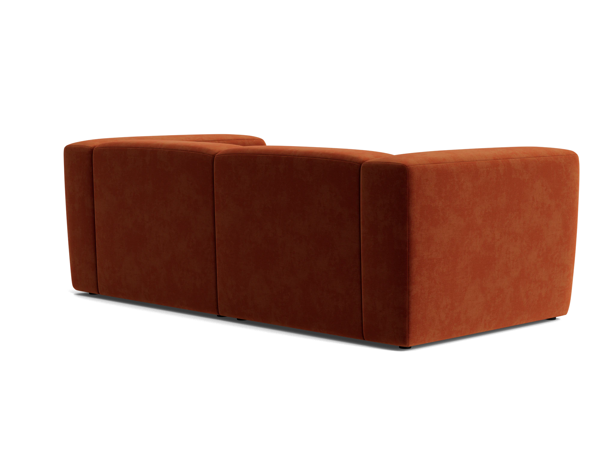 millie modular loveseat harper cinnamon