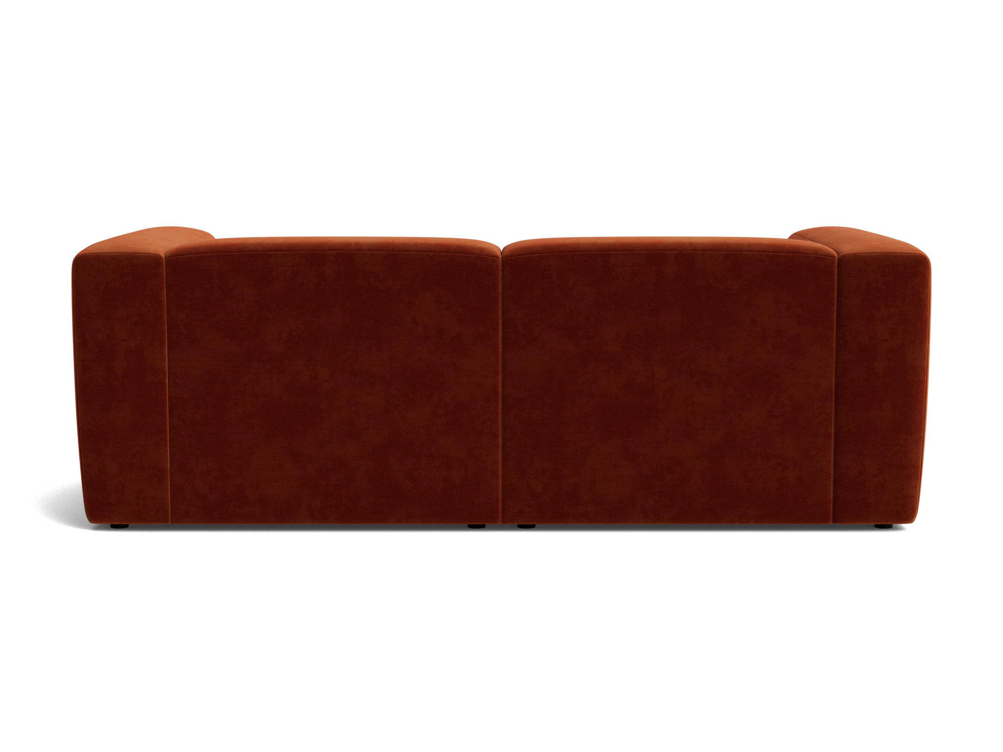 millie modular loveseat harper cinnamon
