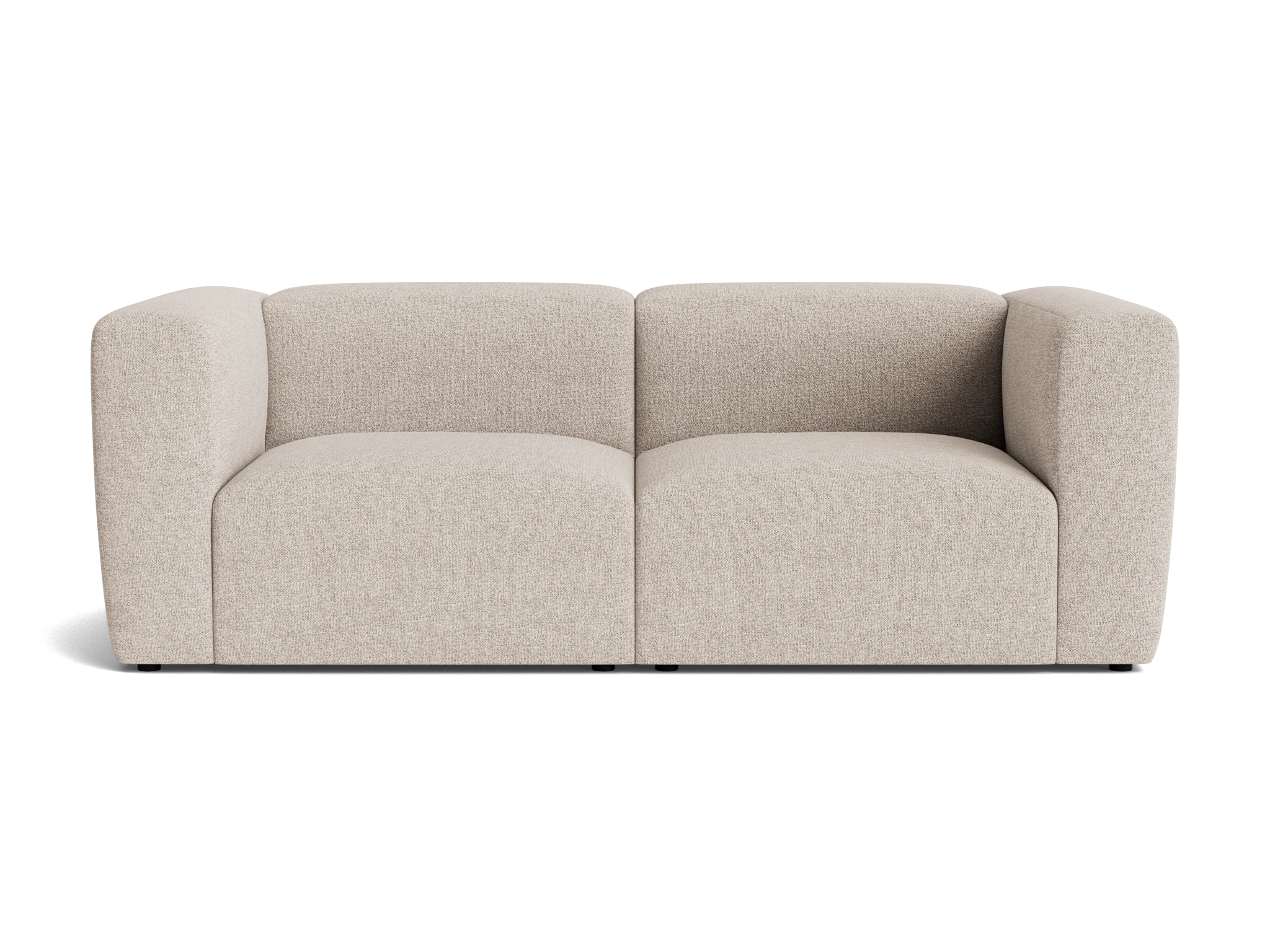 millie modular loveseat borough cotton