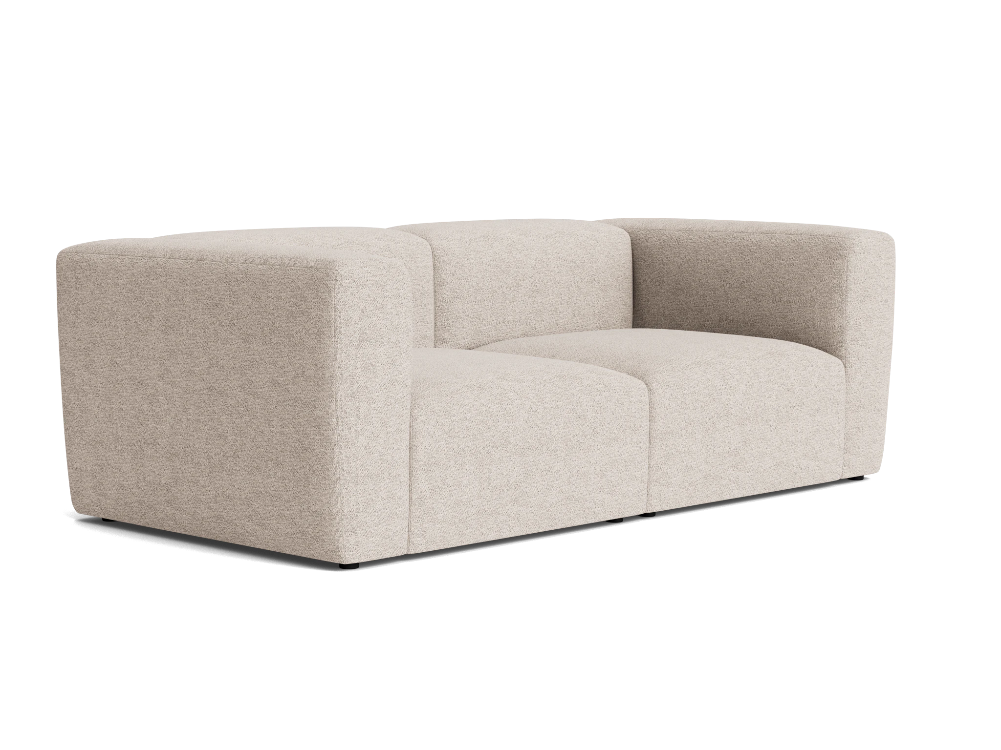 millie modular loveseat borough cotton
