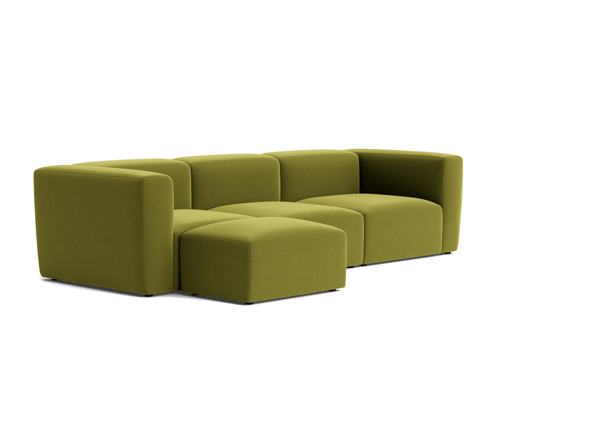 millie modular sectional royale apple