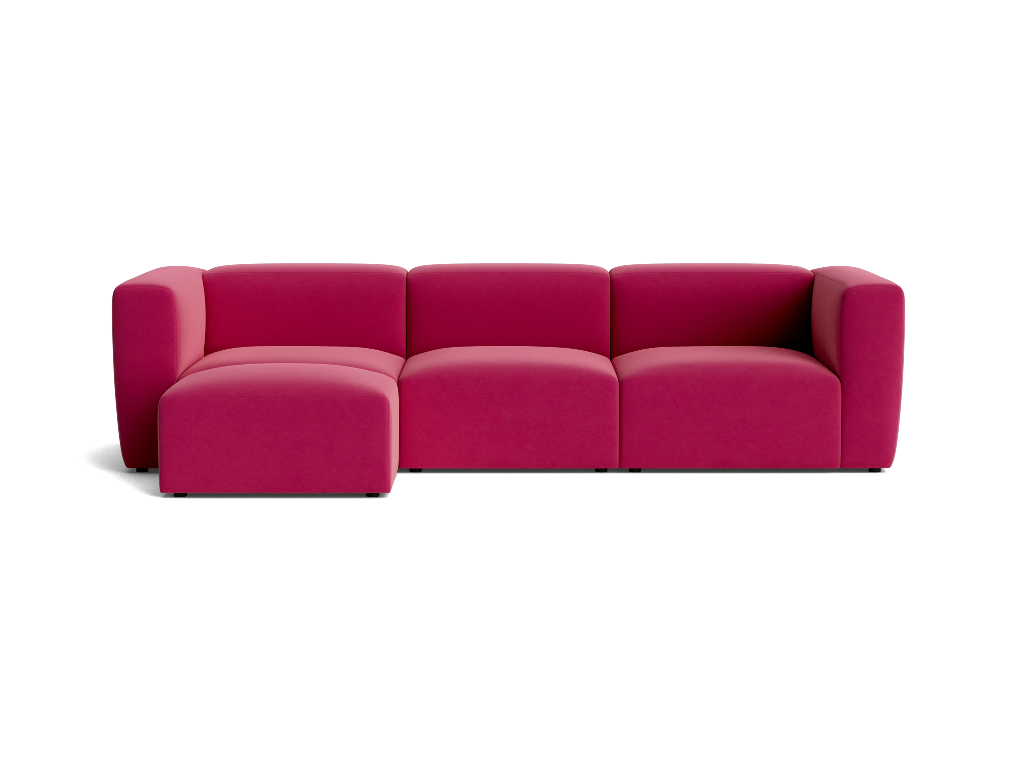 millie modular sectional royale berry