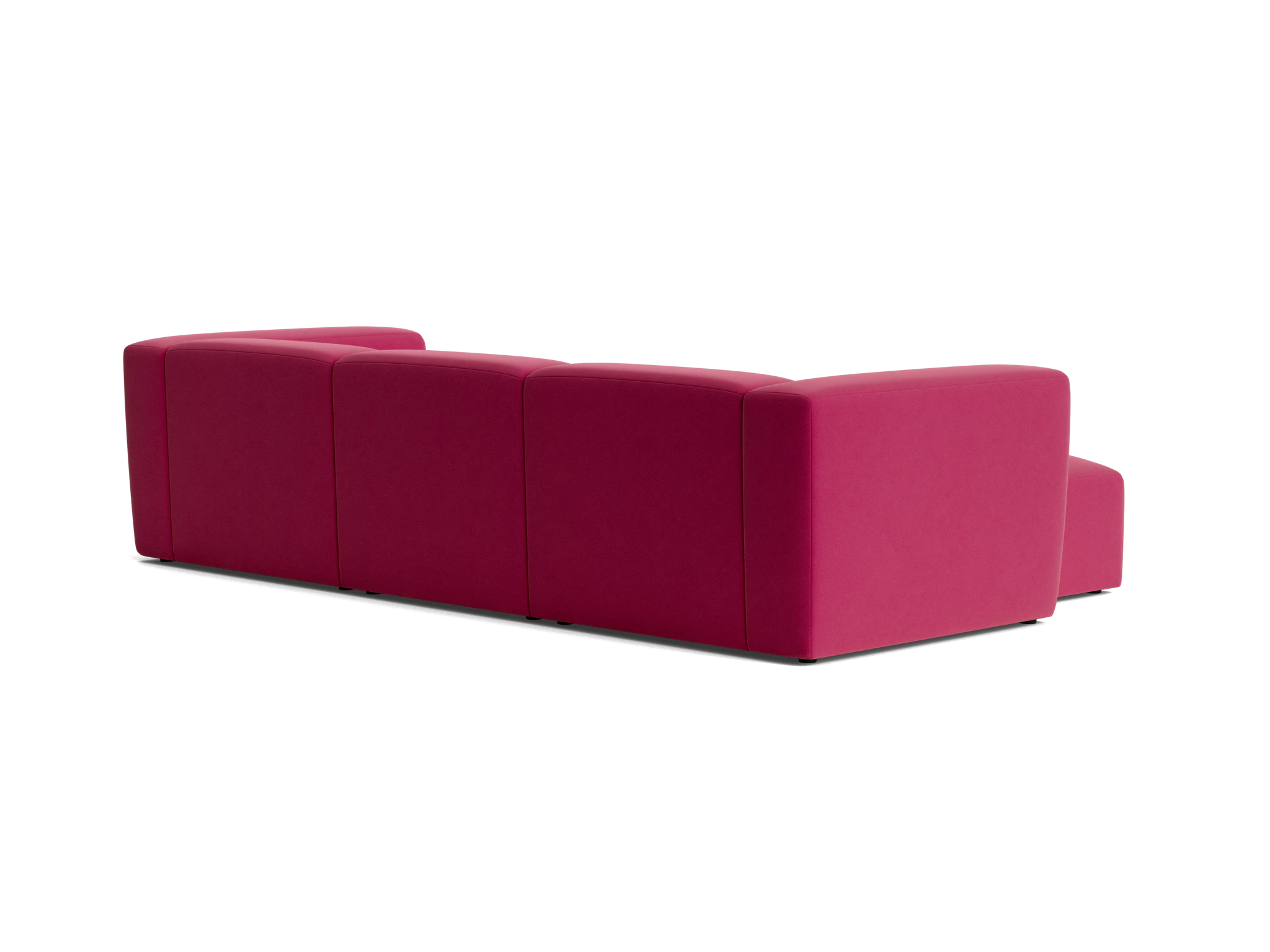 millie modular sectional royale berry
