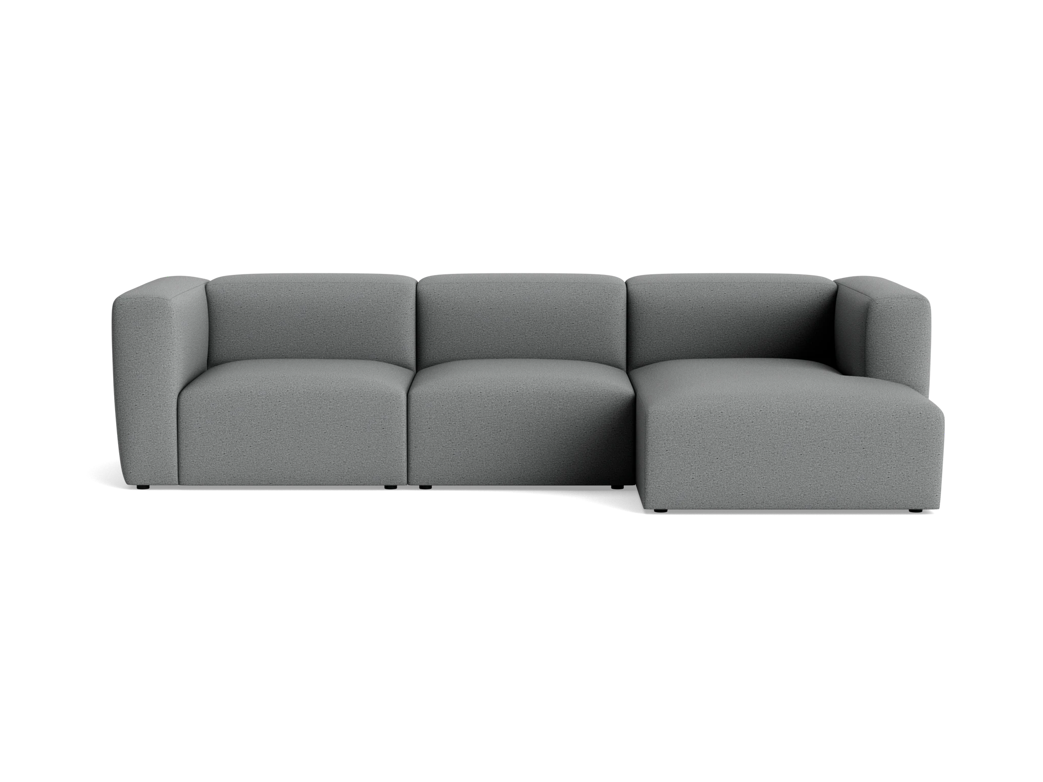 millie modular chaise sectional essence ash