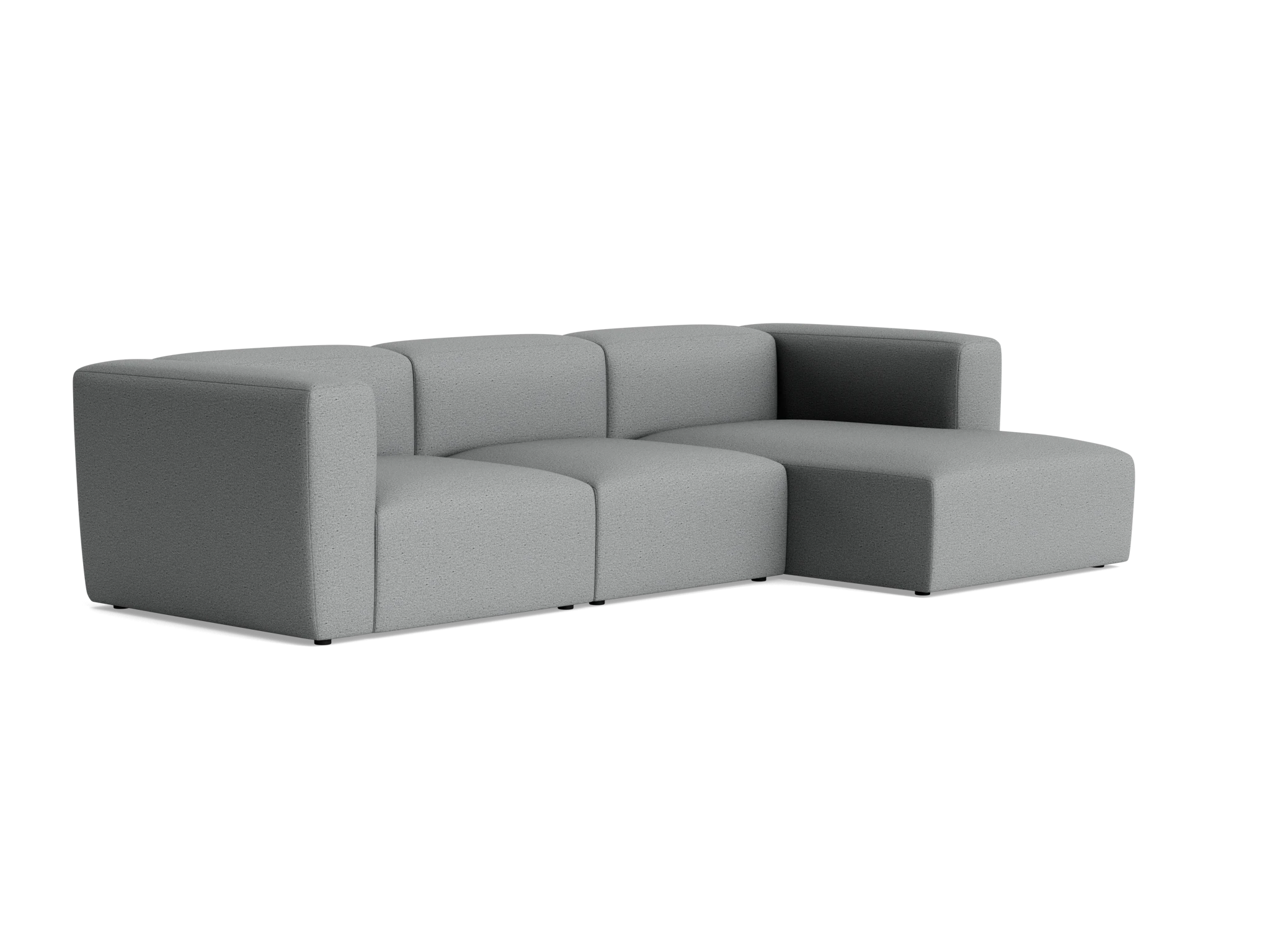 millie modular chaise sectional essence ash
