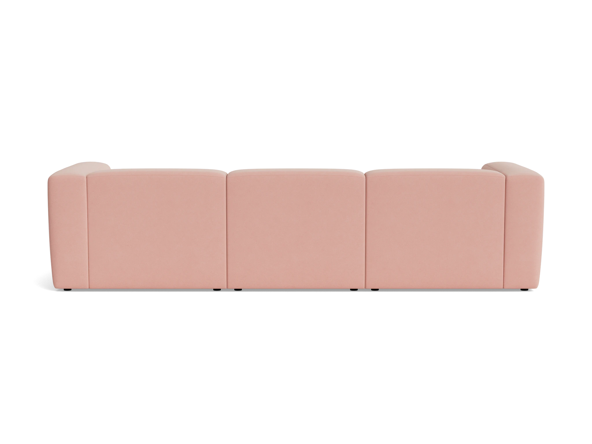 millie modular chaise sectional royale blush