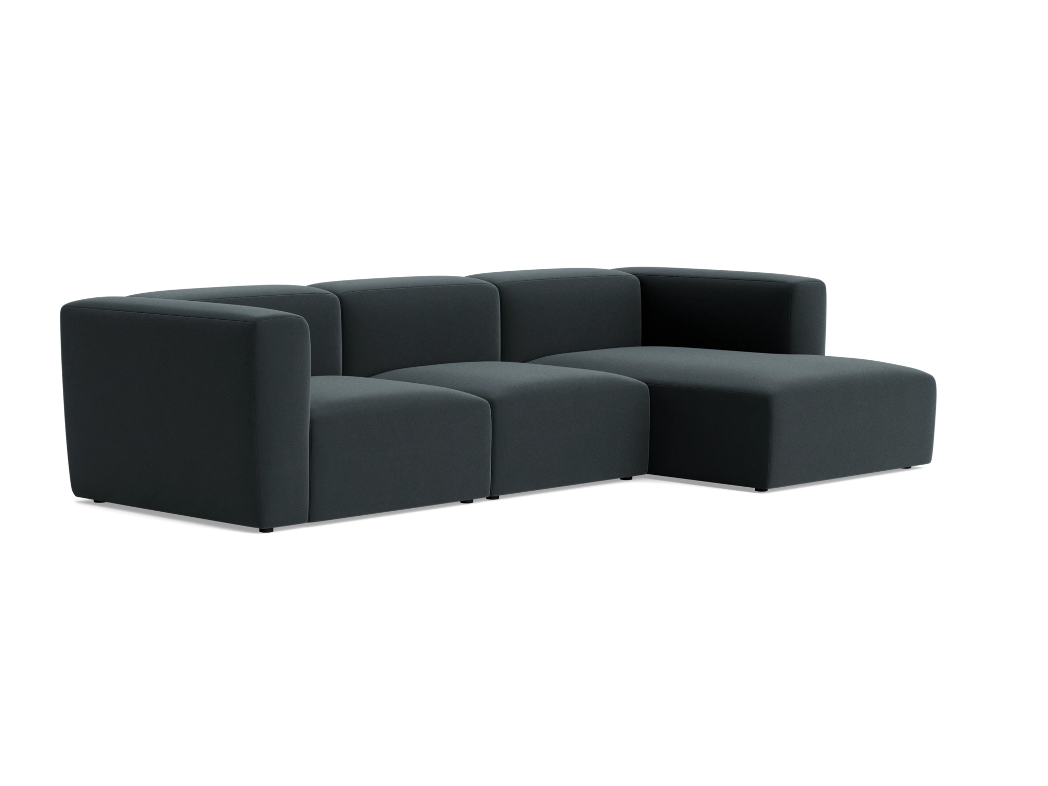 millie modular chaise sectional royale gunmetal
