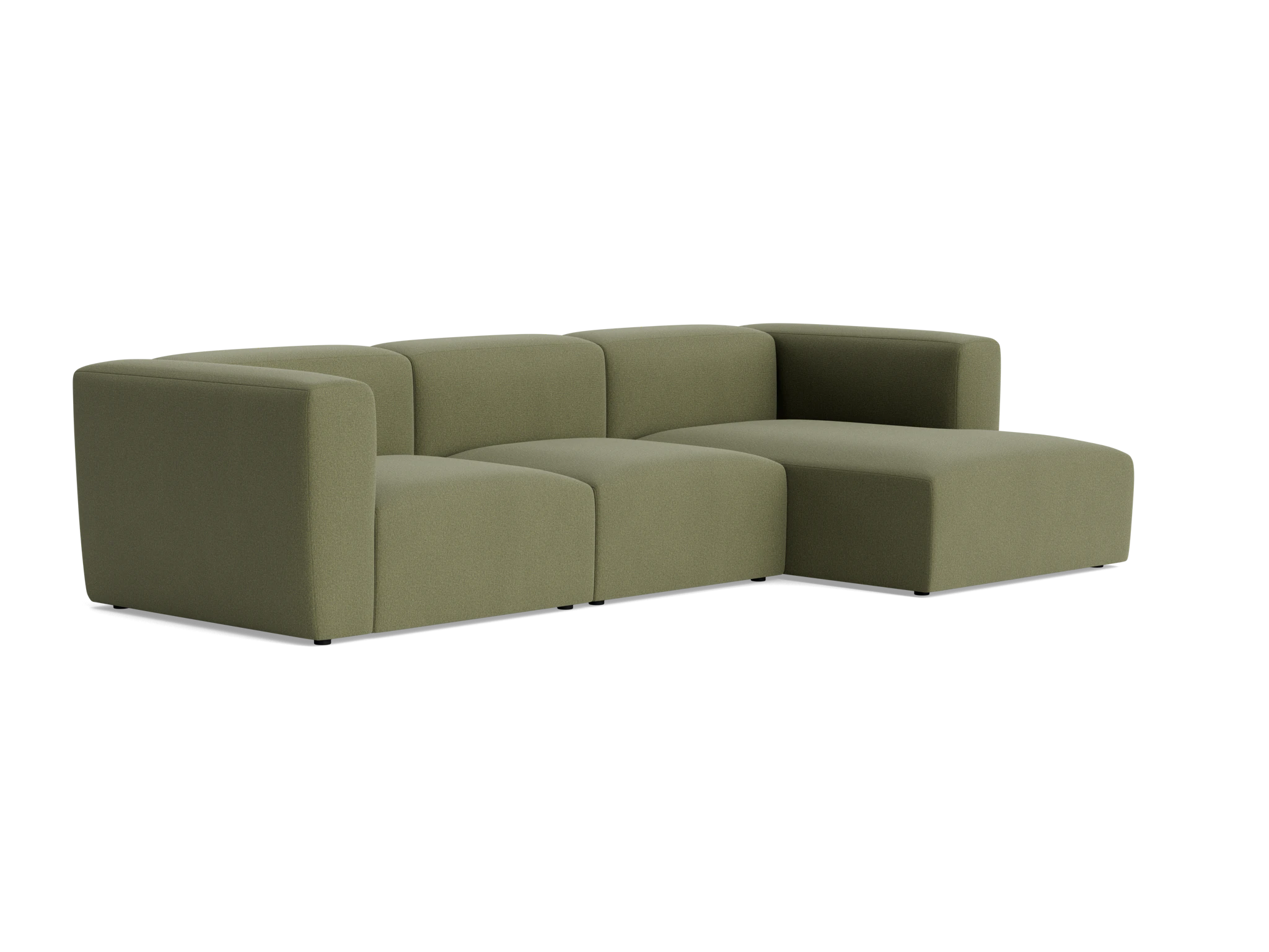 millie modular chaise sectional faithful olive