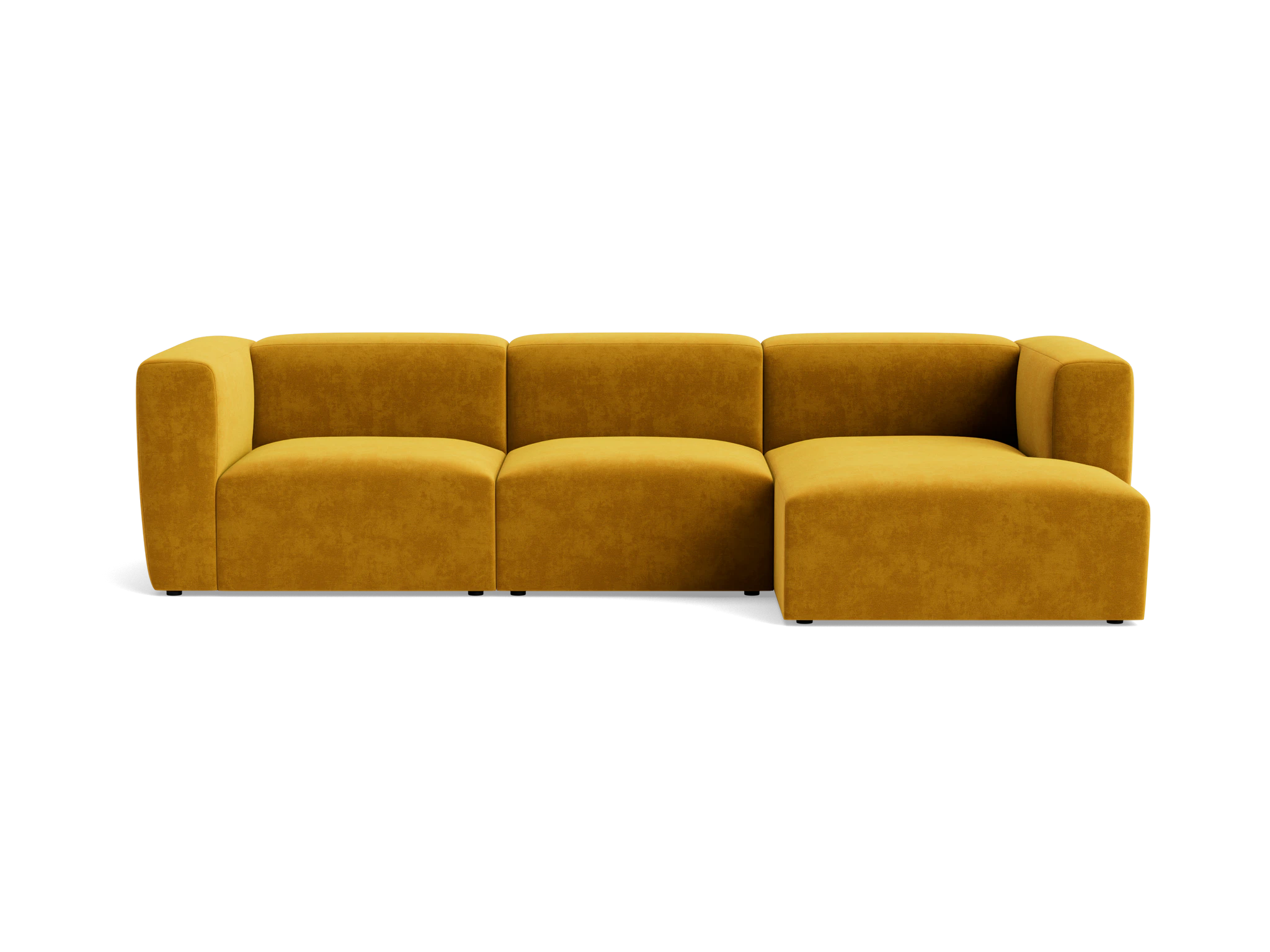 millie modular chaise sectional harper amber gold