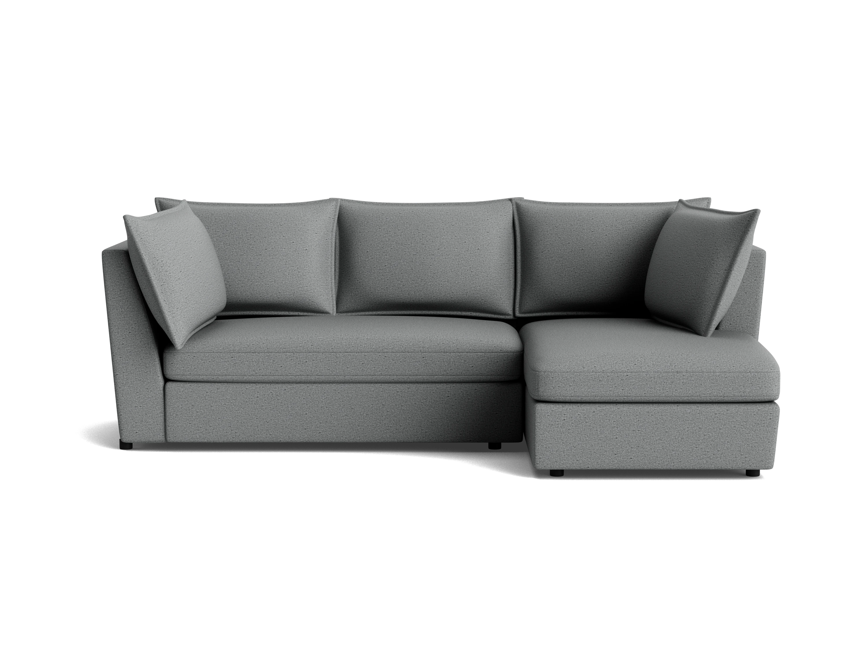 wilder apartment sectional essence ash