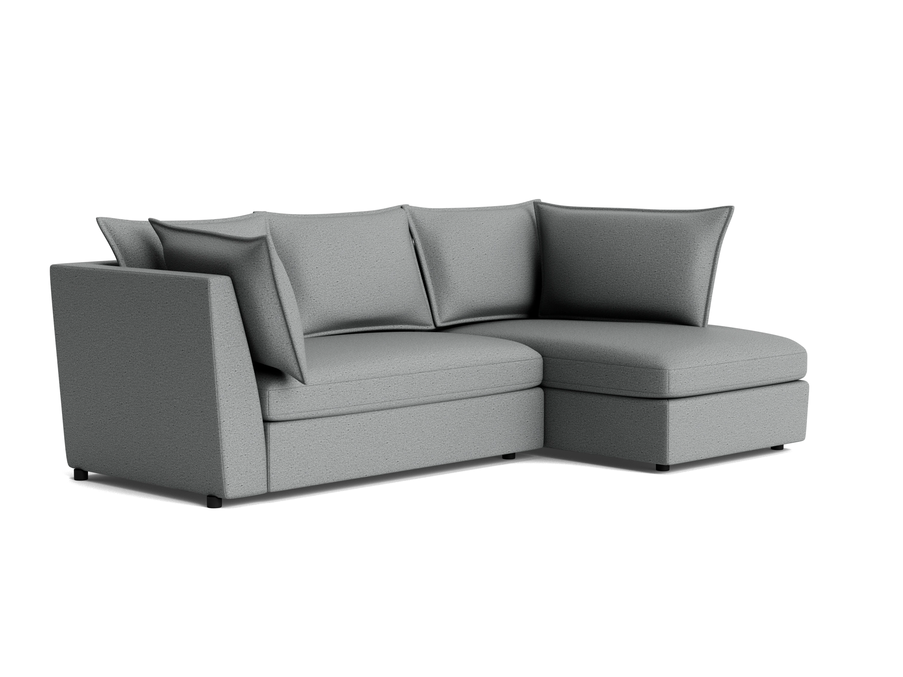 wilder apartment sectional essence ash