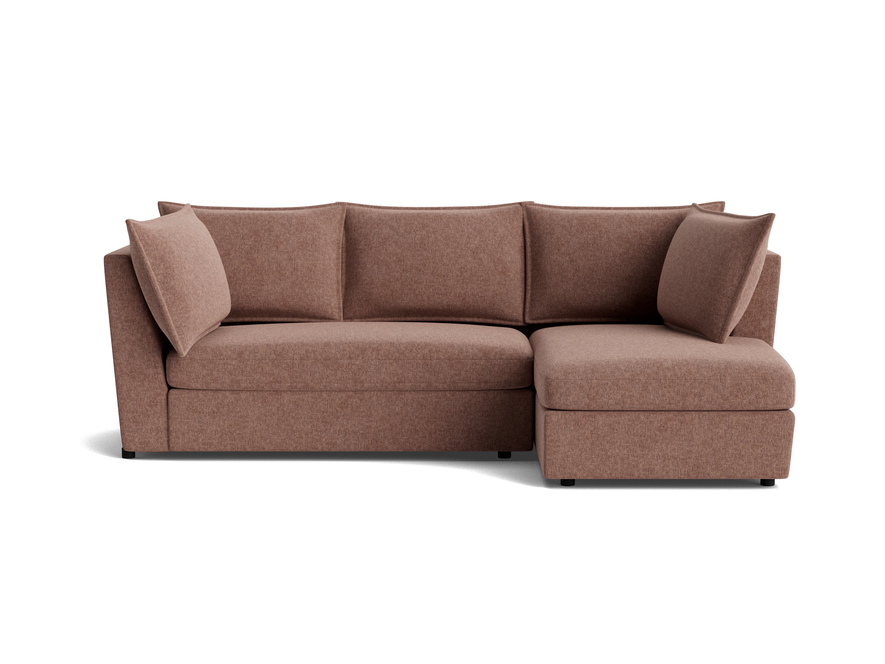 wilder apartment sectional kenley mauve