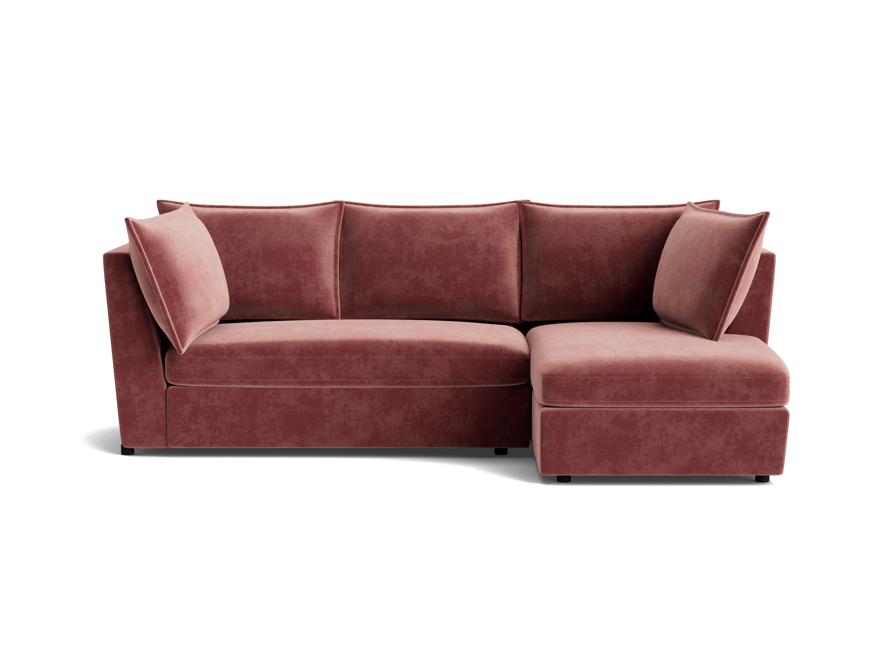 wilder apartment sectional harper desert rose