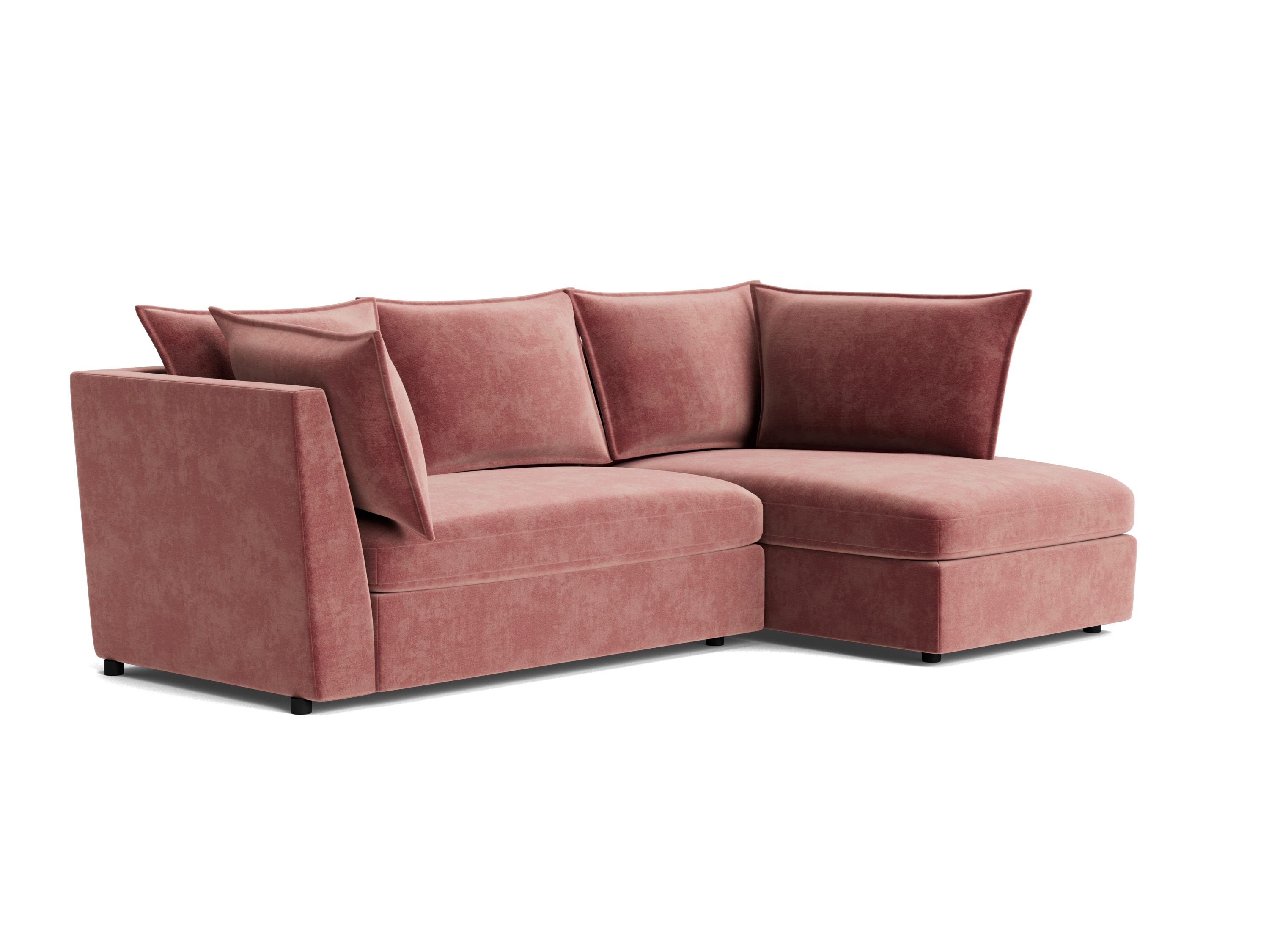 wilder apartment sectional harper desert rose