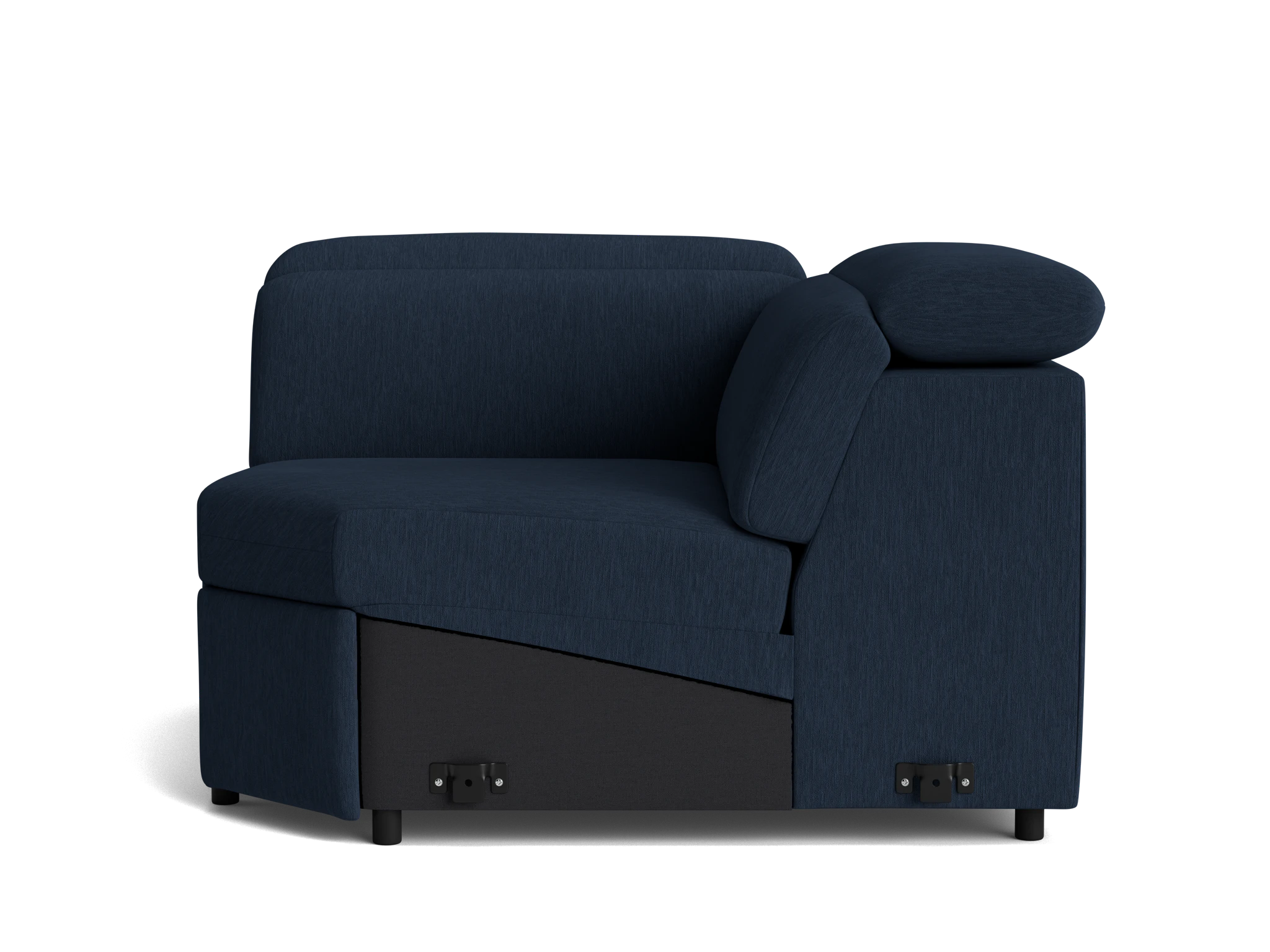 fitz corner wedge chair bentley indigo