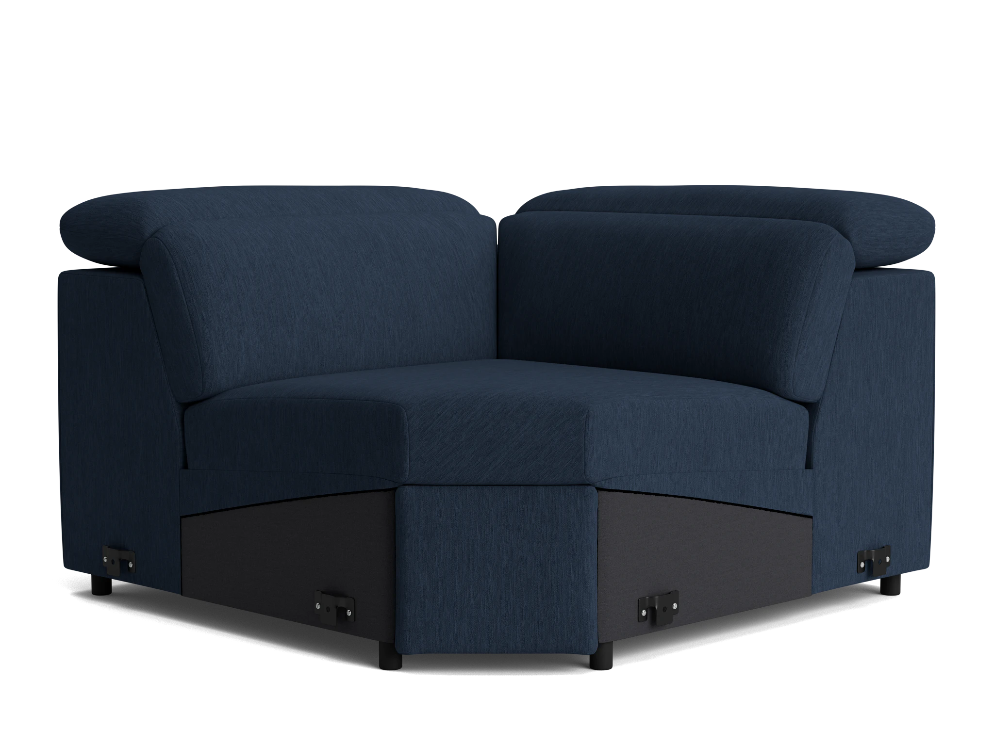 fitz corner wedge chair bentley indigo