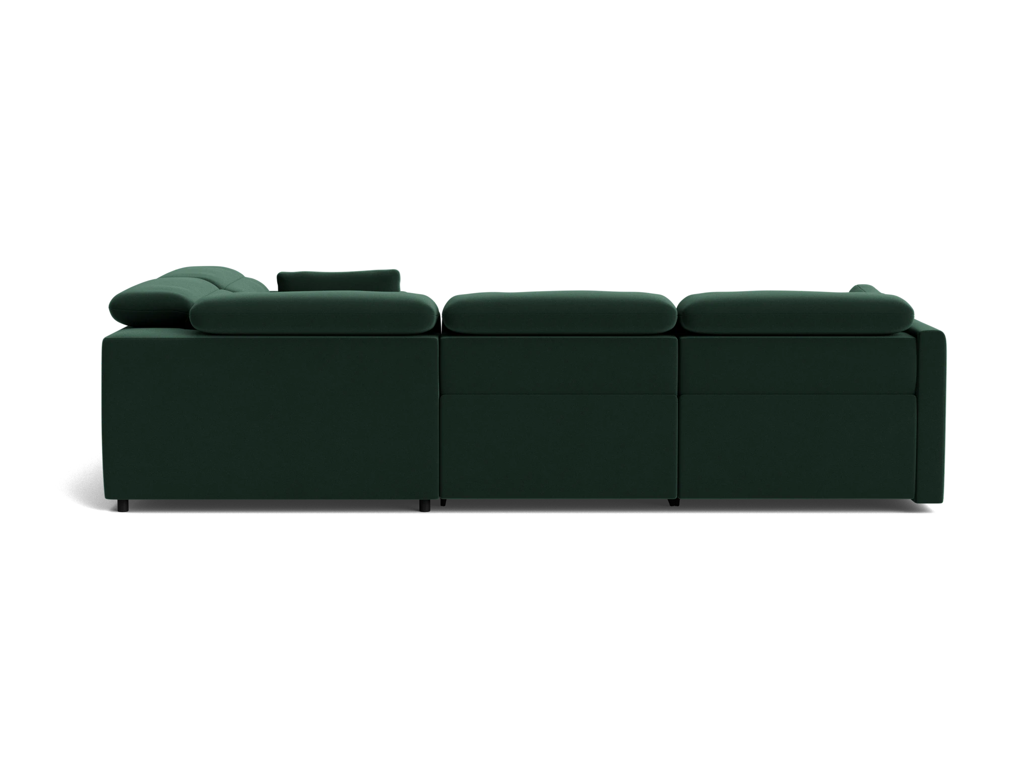 fitz modular reclining sectional royale evergreen