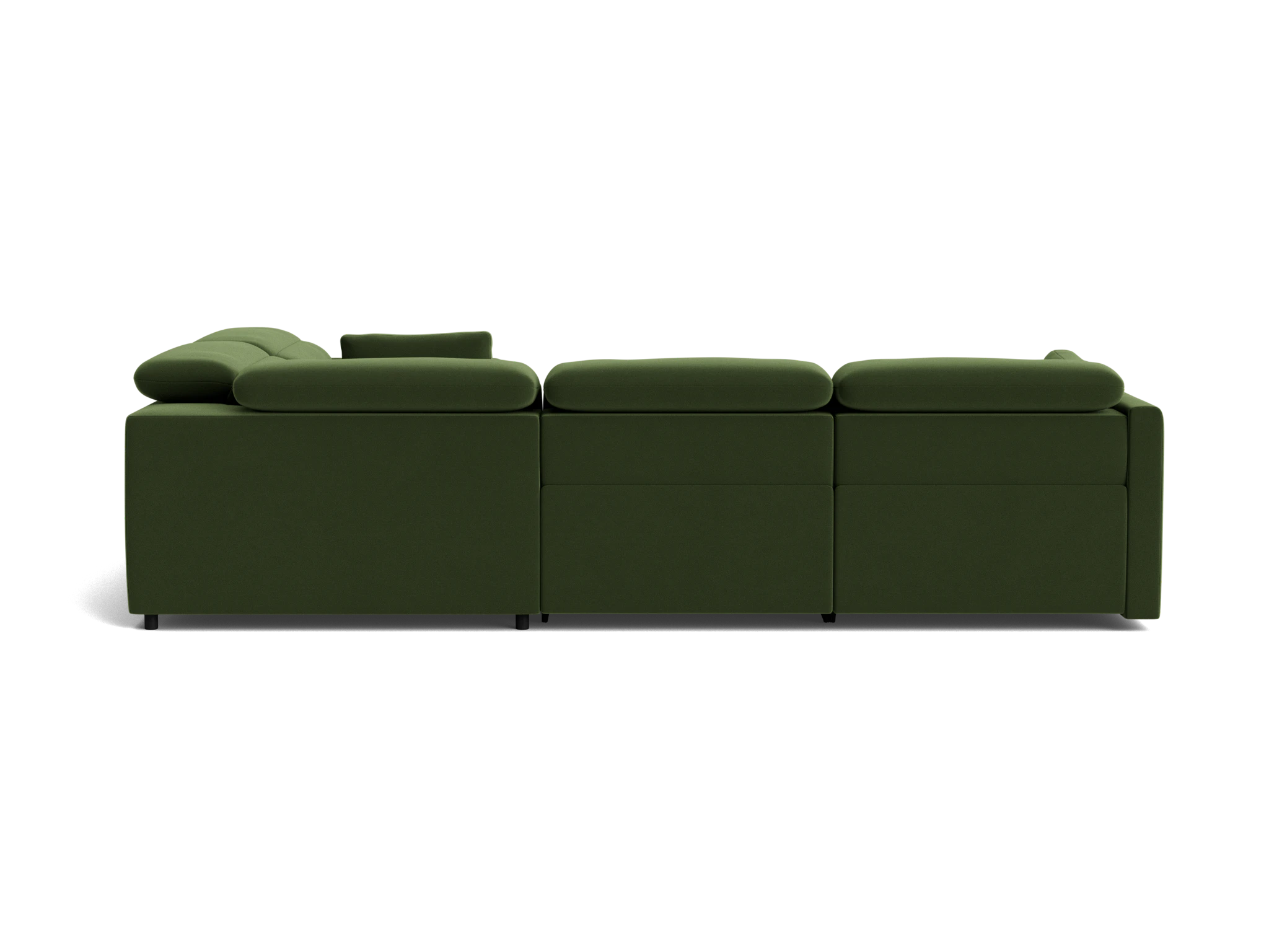 fitz modular reclining sectional royale forest