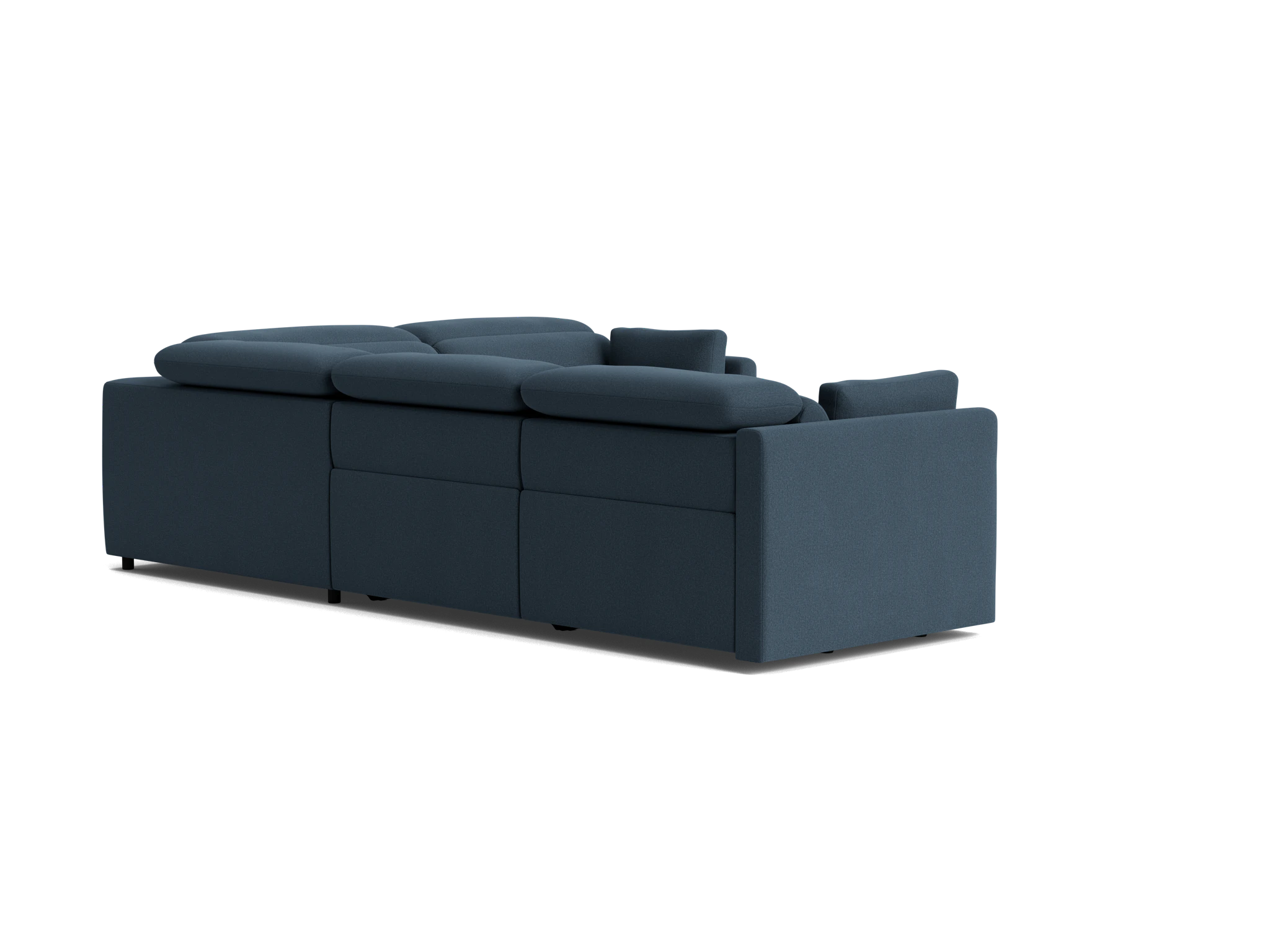 fitz modular reclining sectional faithful indigo