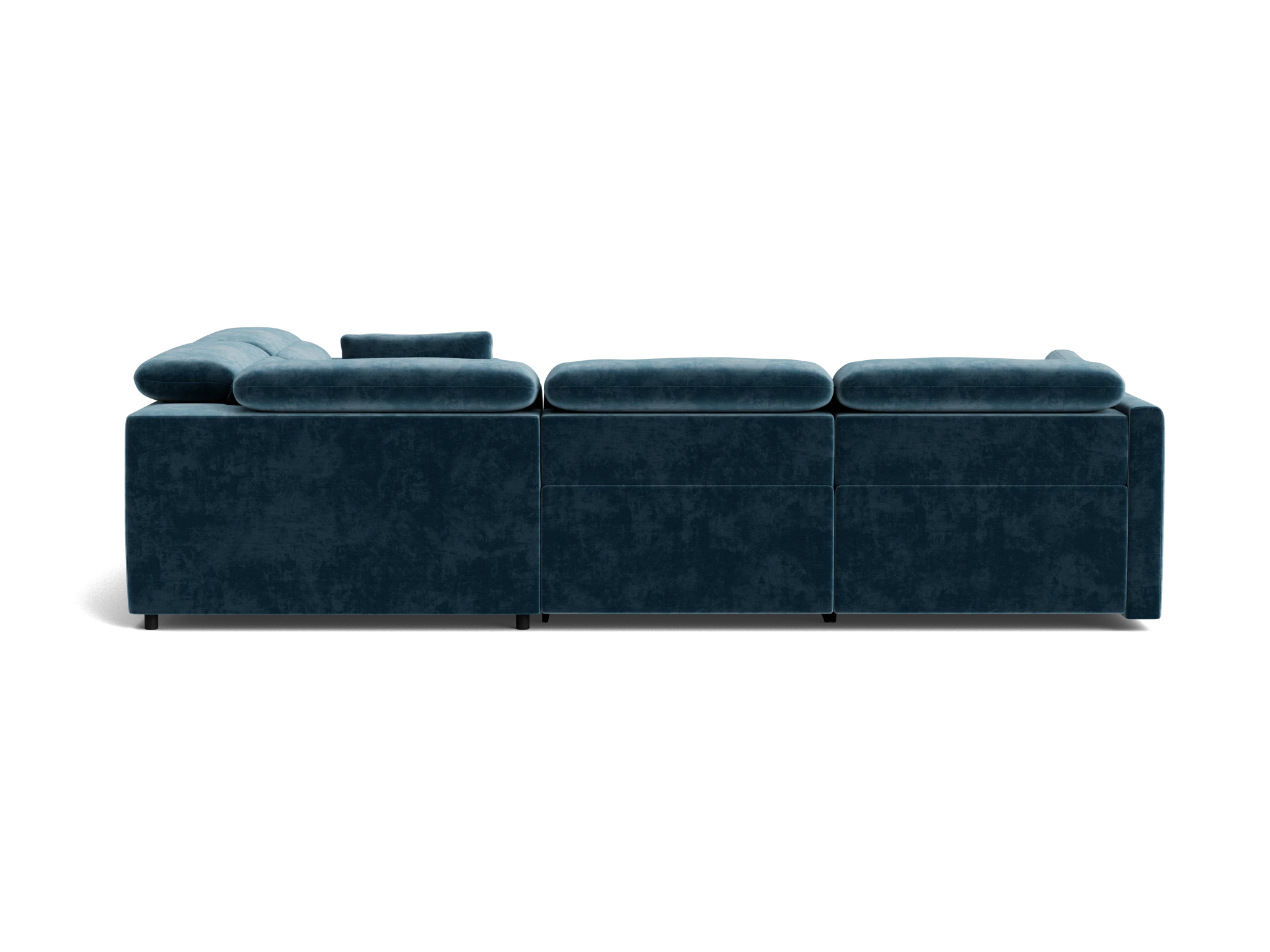 fitz modular reclining sectional harper biscay bay