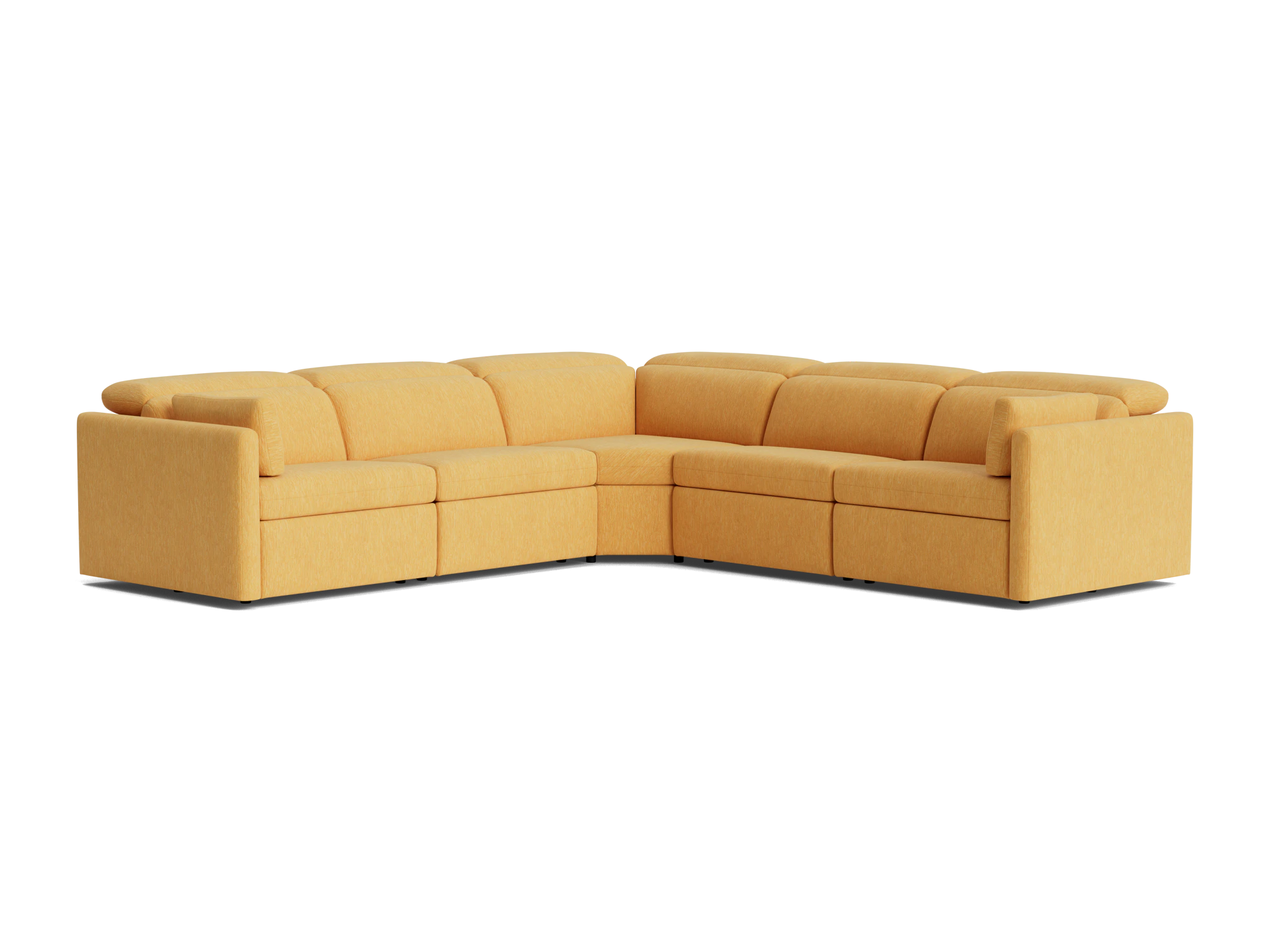 fitz modular reclining corner sectional bentley daisey