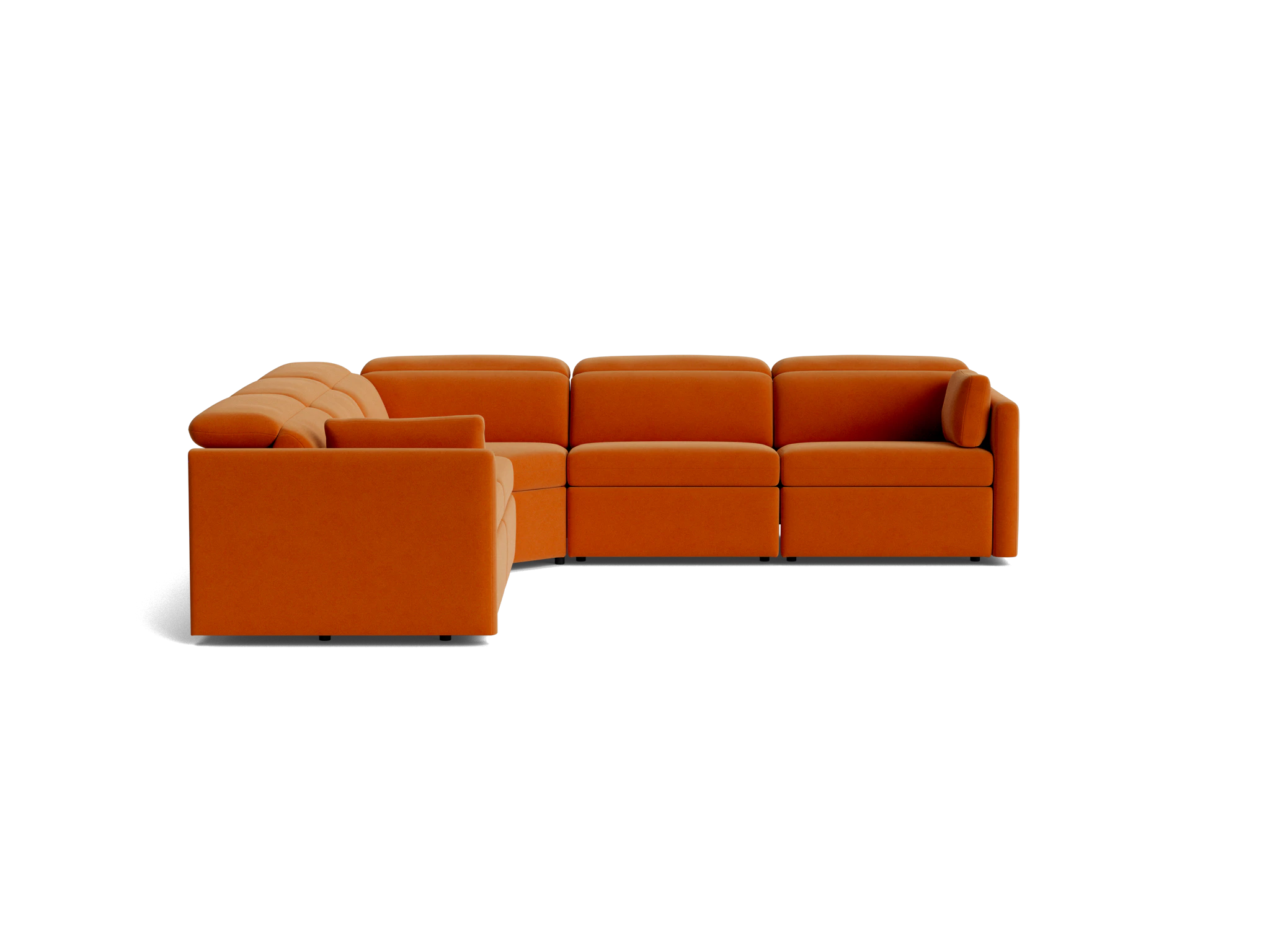 fitz modular reclining corner sectional royale hacienda