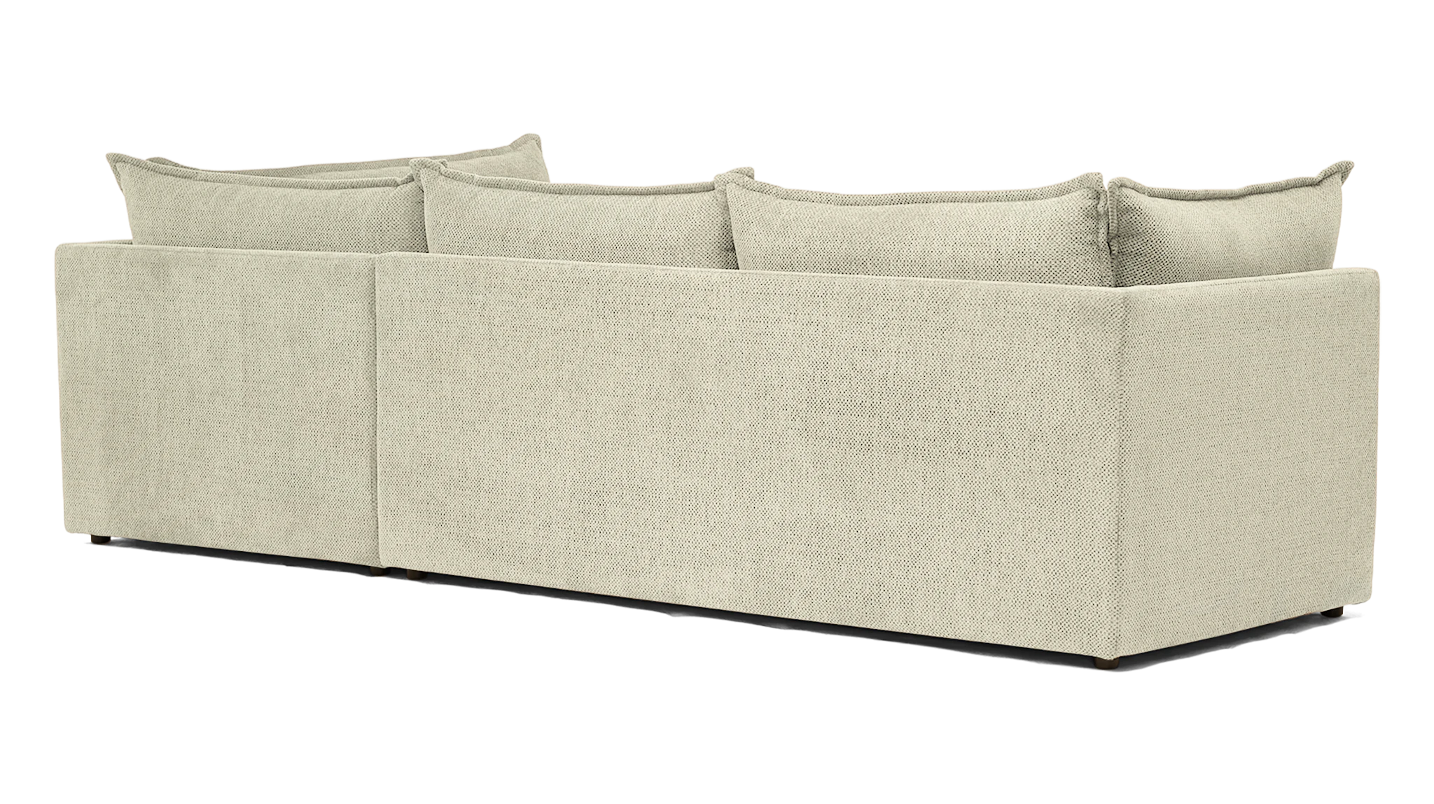 wilder sectional with bumper nico oyster