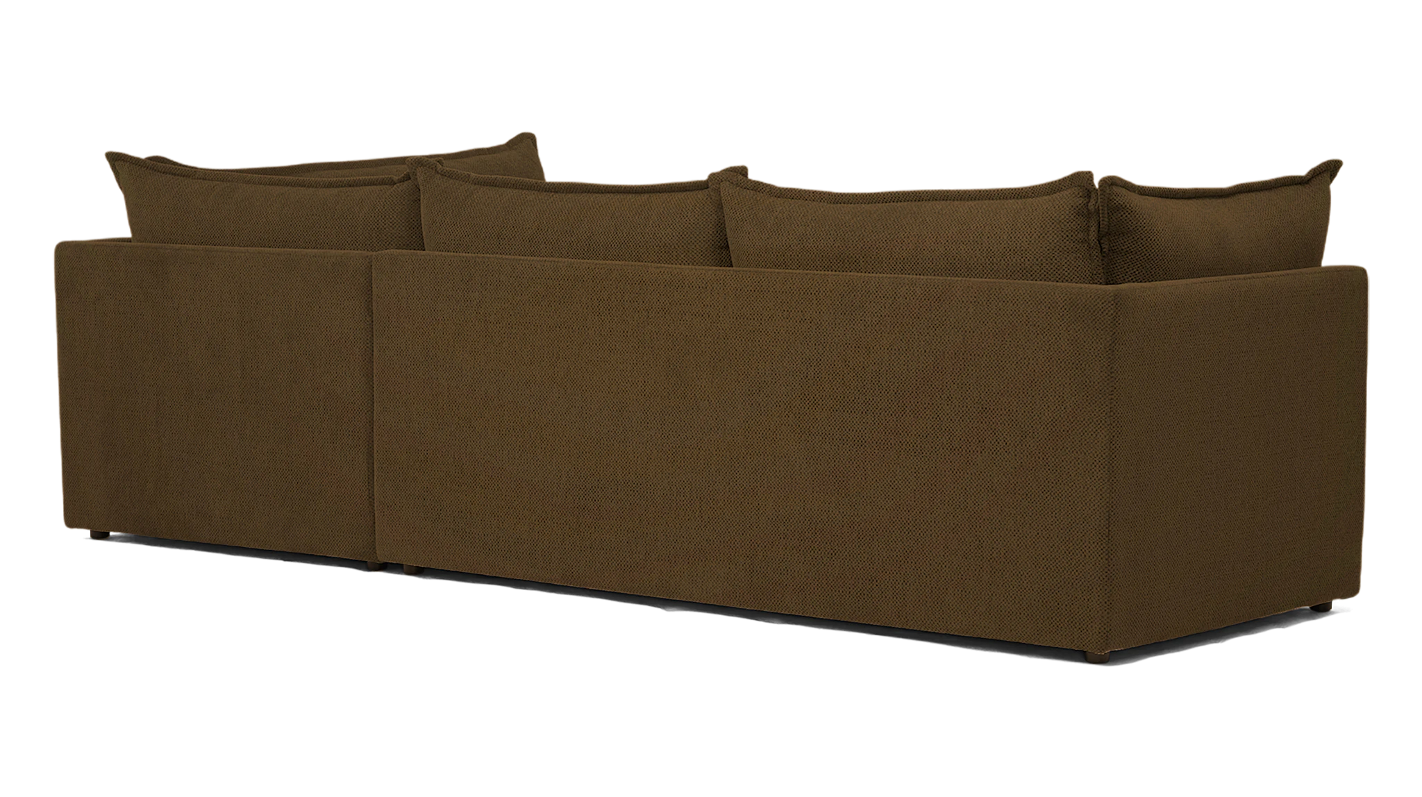 wilder sectional with bumper kenley spruce