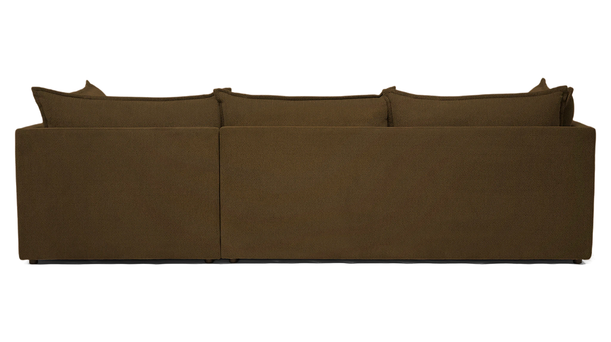 wilder sectional with bumper kenley spruce