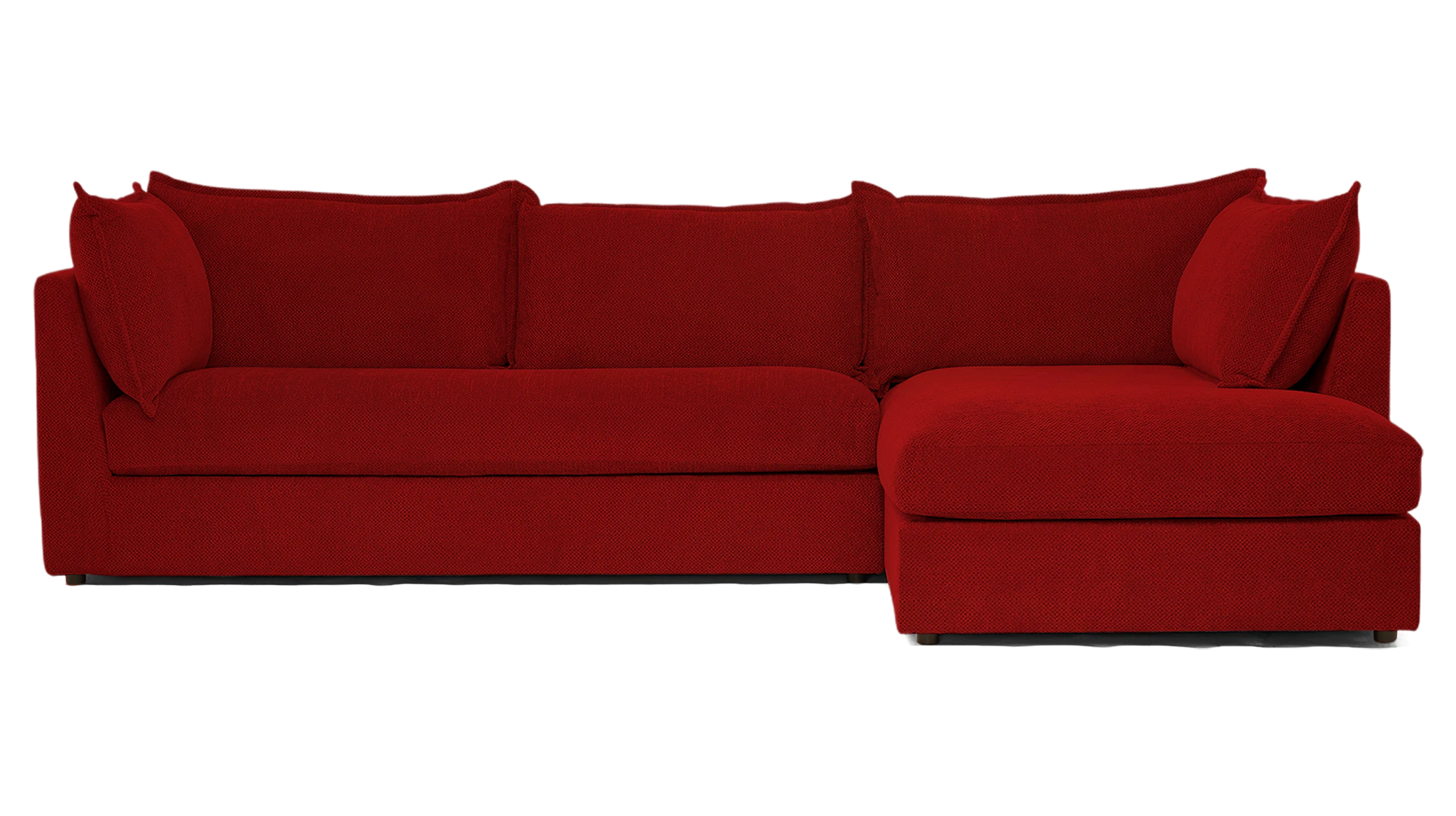 wilder sectional with bumper crave berry hibiscus