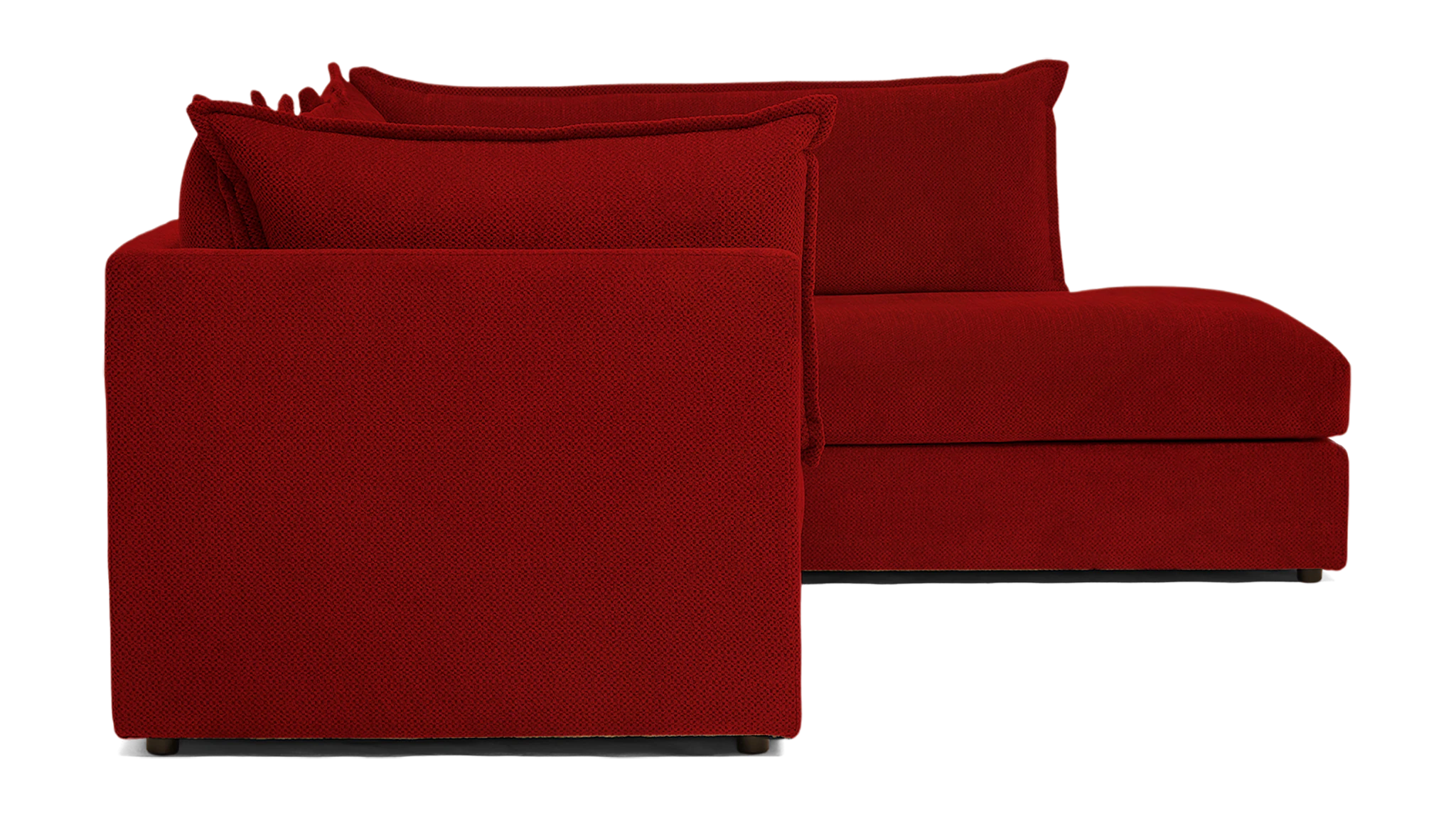 wilder sectional with bumper crave berry hibiscus