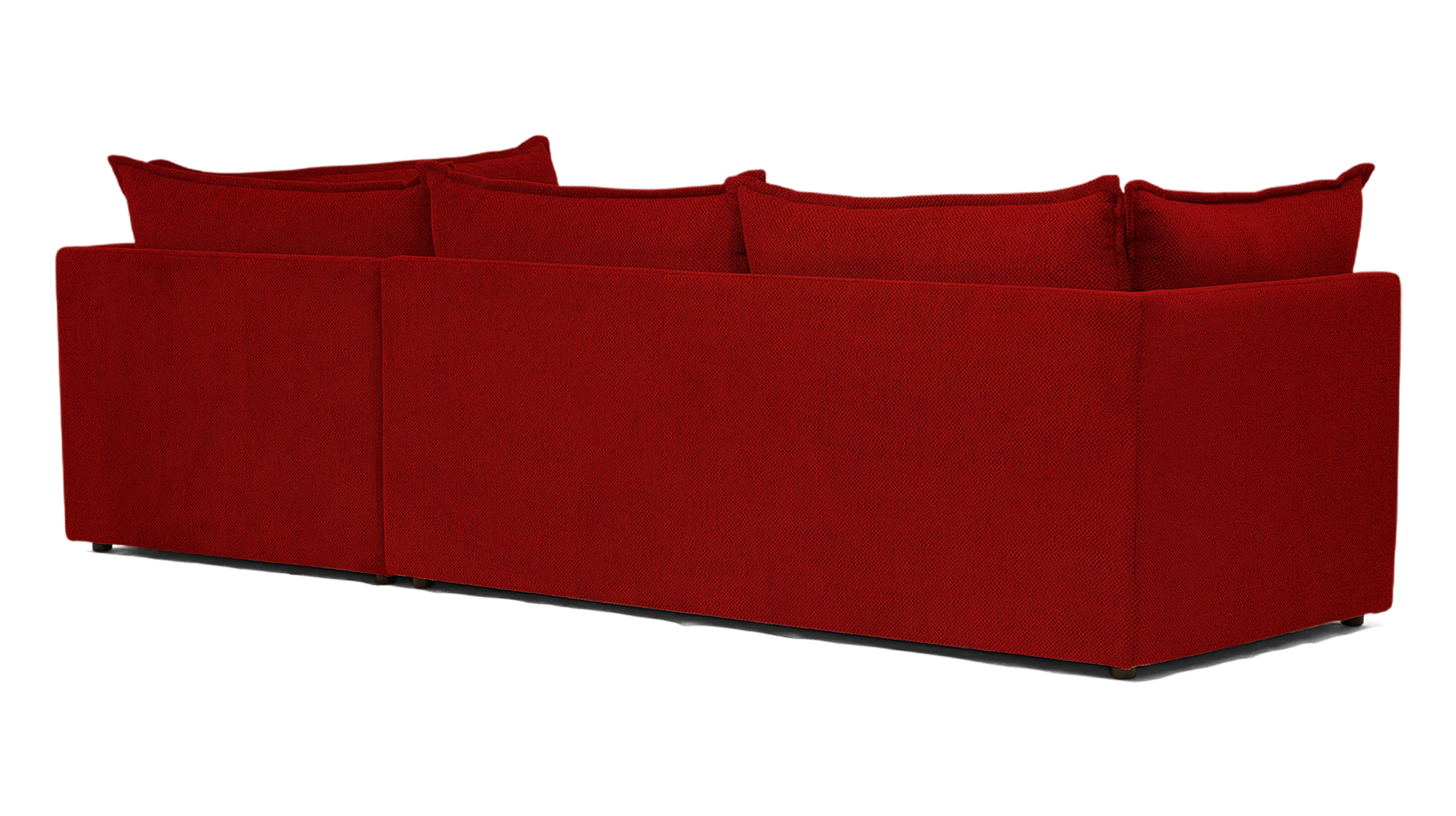 wilder sectional with bumper crave berry hibiscus
